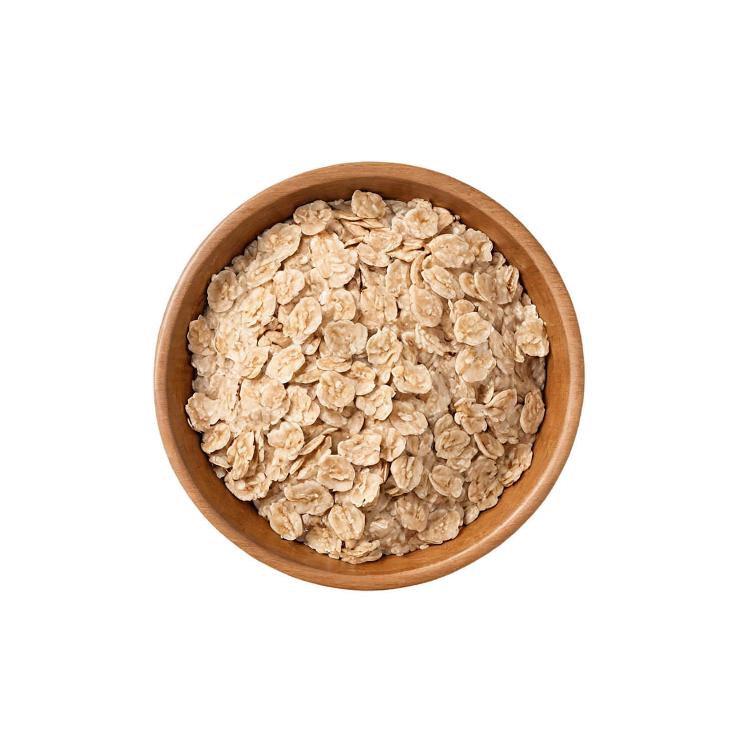 Oatmeal breakfast foods isolated on transparent background #3527