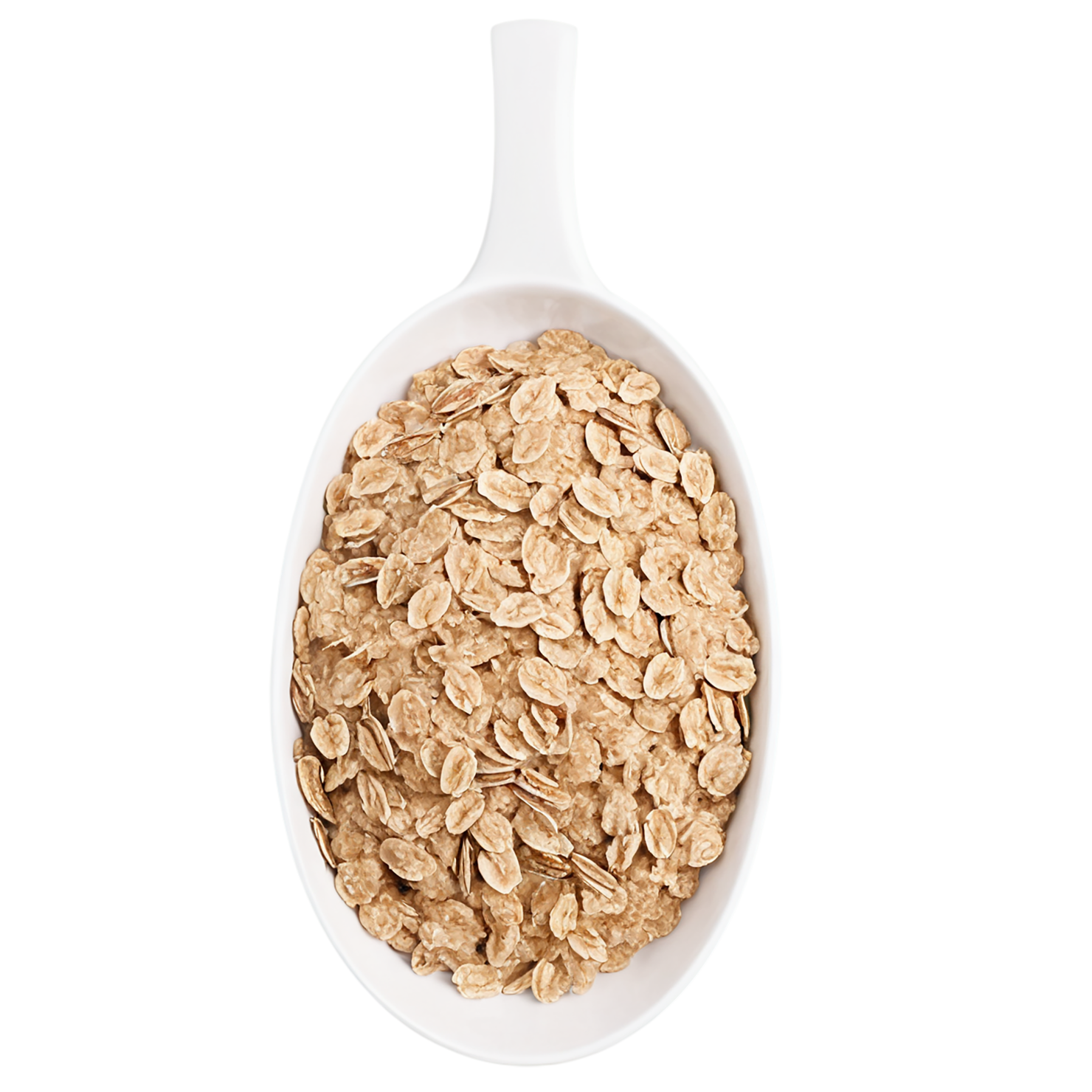 Oatmeal breakfast foods isolated on transparent background #3529