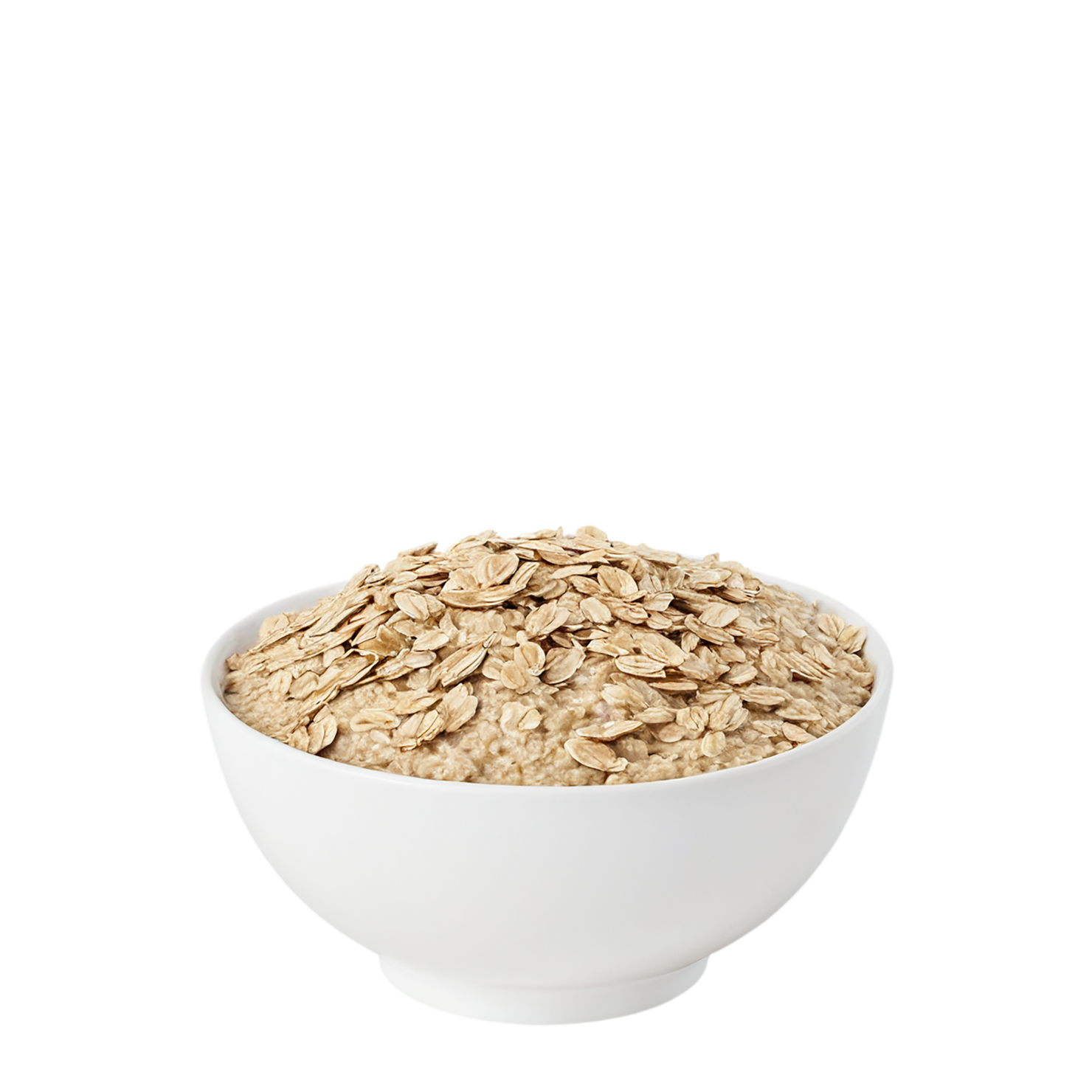 Oatmeal breakfast foods isolated on transparent background #3531