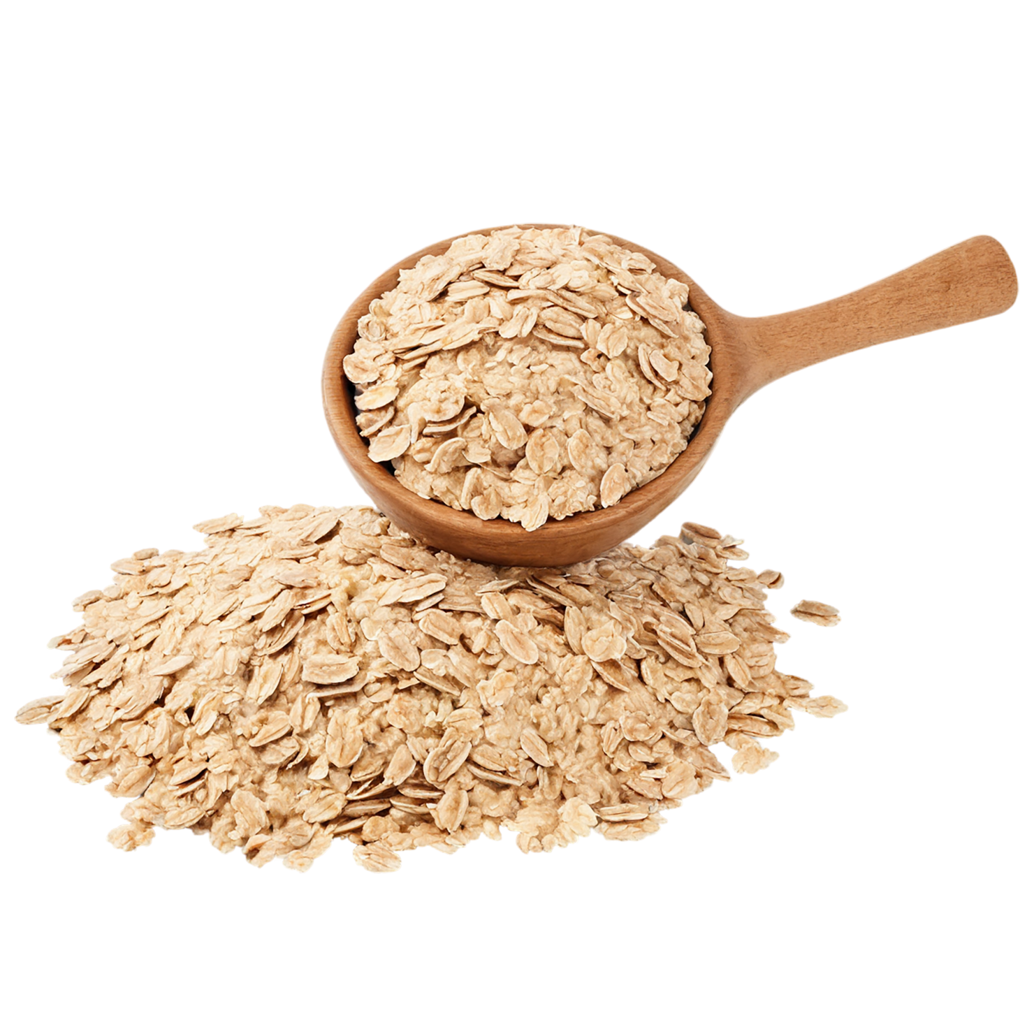 Oatmeal breakfast foods isolated on transparent background #3537