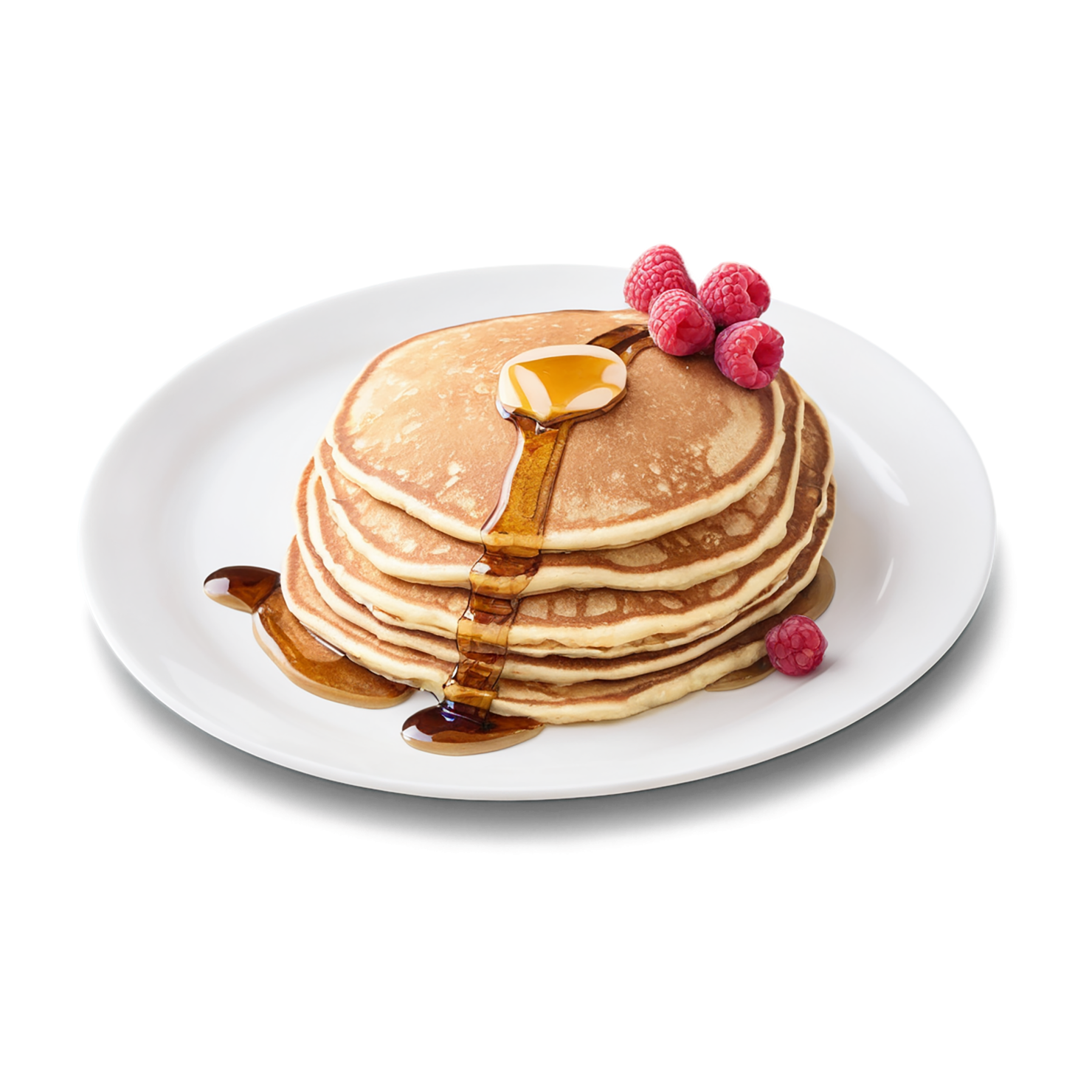 Pancakes breakfast foods isolated on transparent background #3561