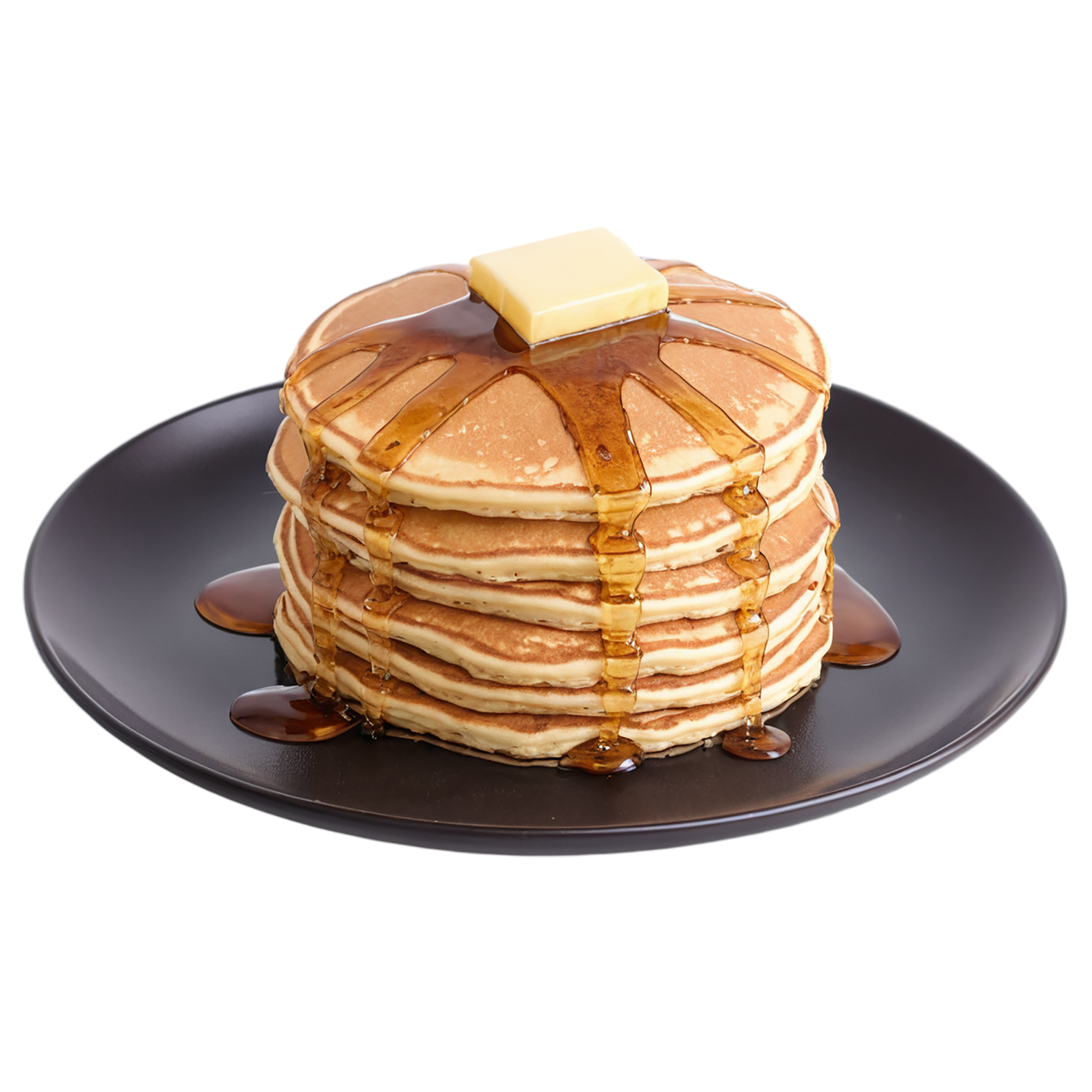 Pancakes breakfast foods isolated on transparent background #3567