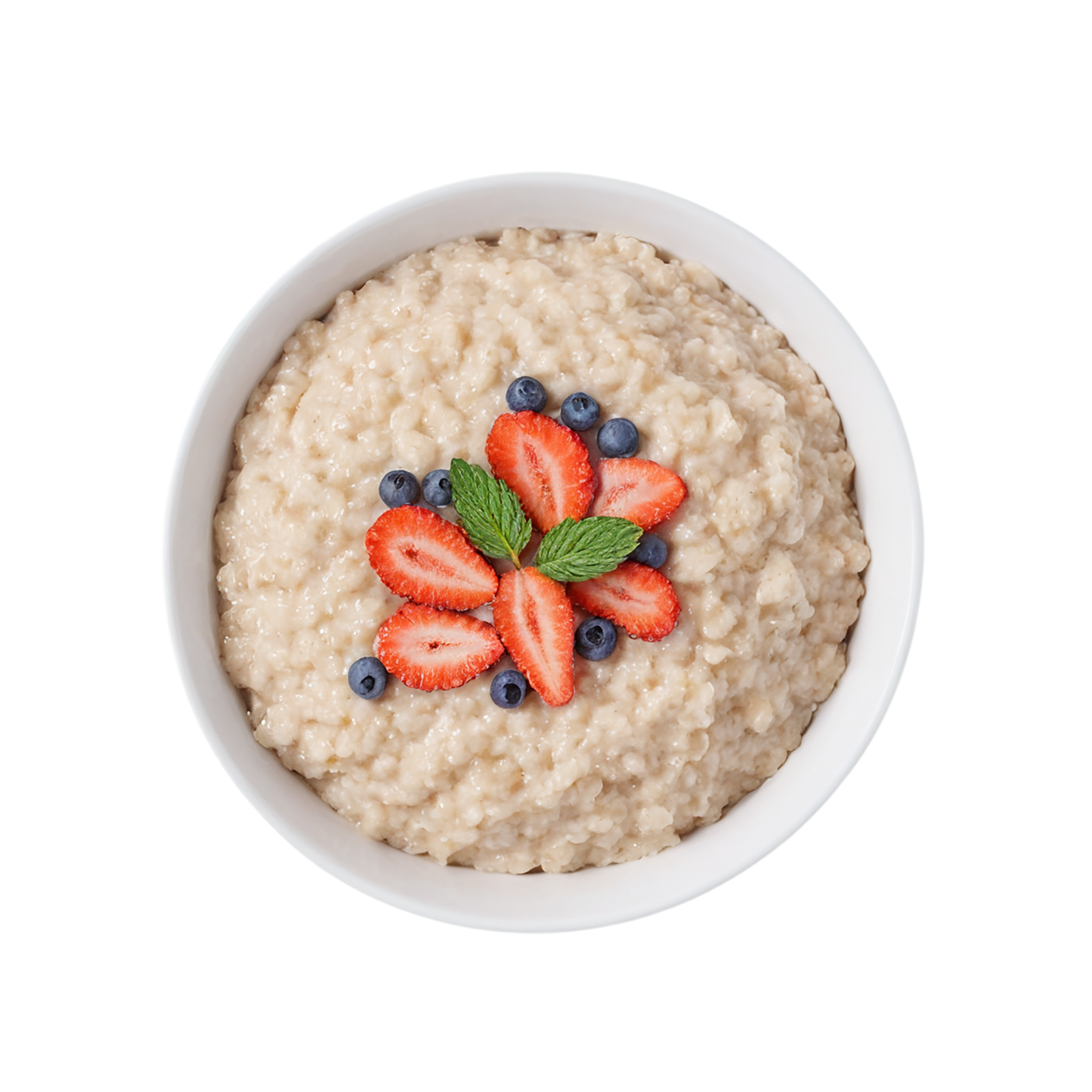 Porridge breakfast foods isolated on transparent background #3571