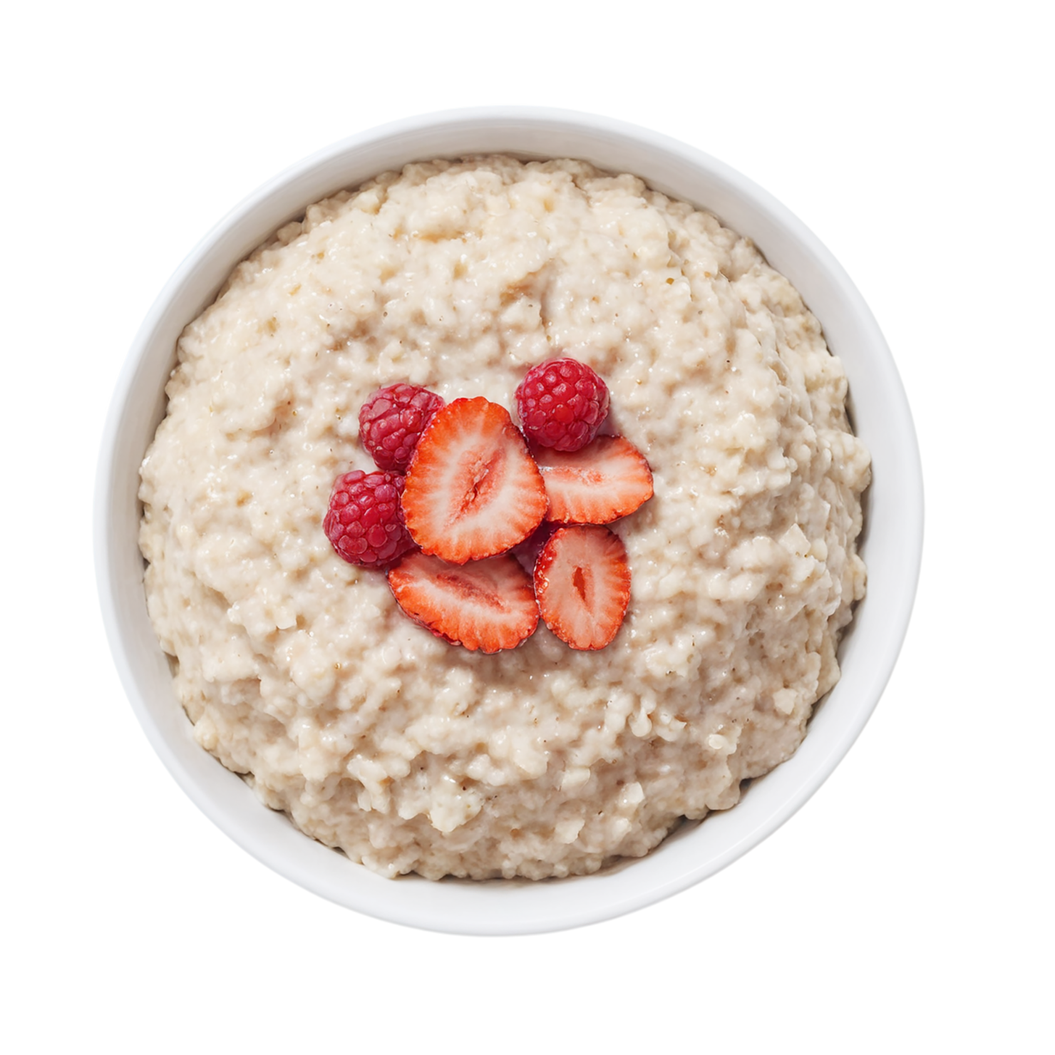 Porridge breakfast foods isolated on transparent background #3574