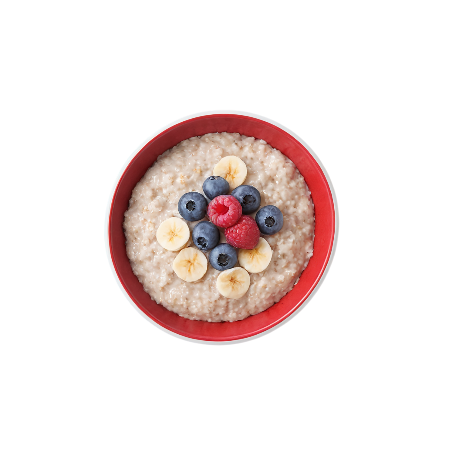 Porridge breakfast foods isolated on transparent background #3578