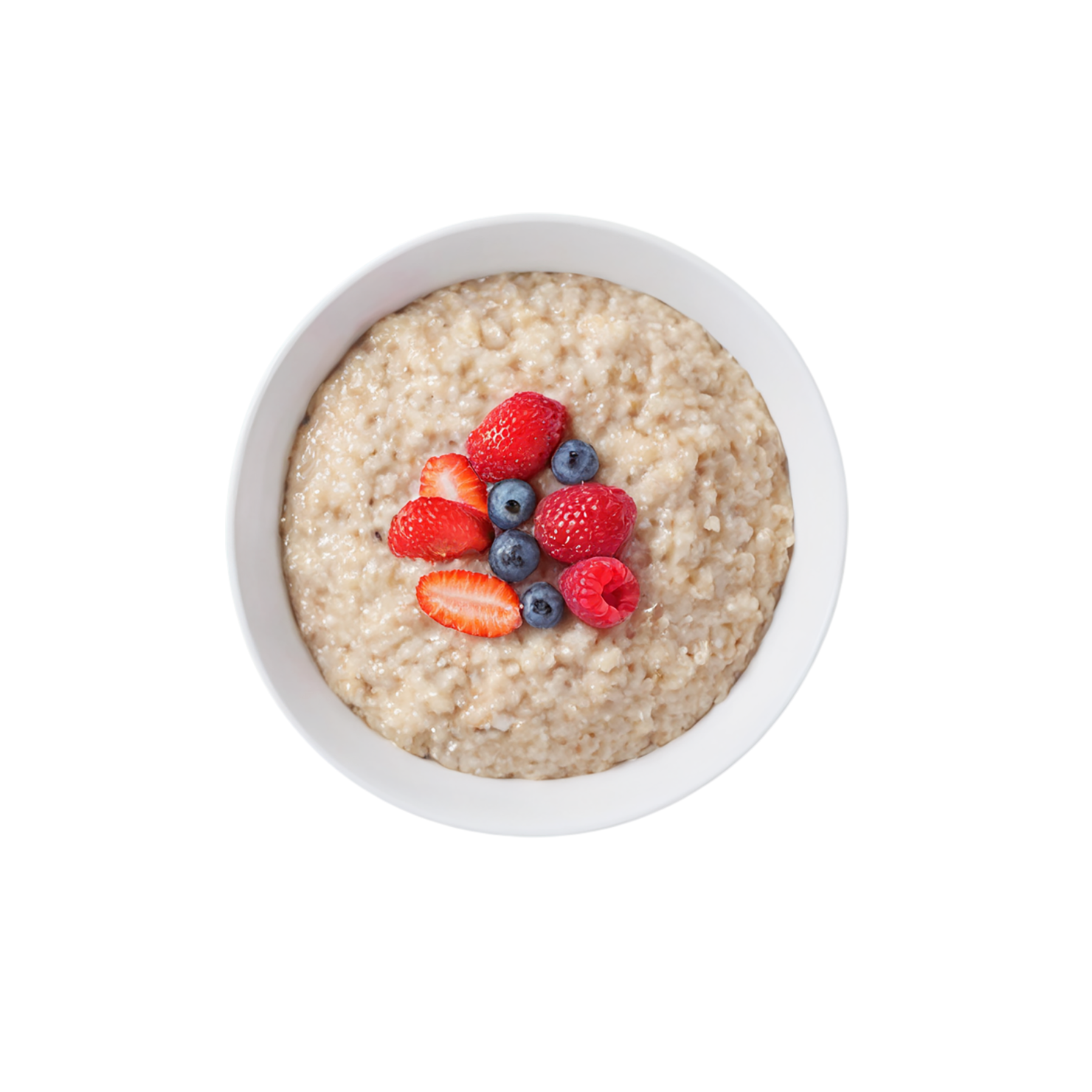 Porridge breakfast foods isolated on transparent background #3584