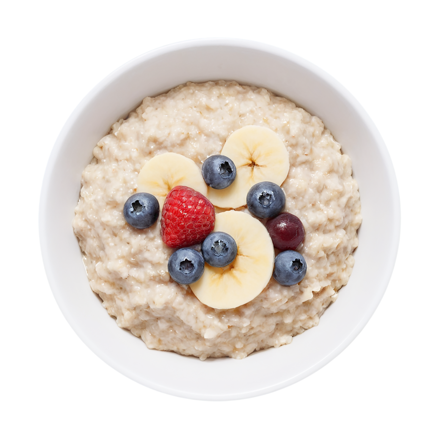 Porridge breakfast foods isolated on transparent background #3586