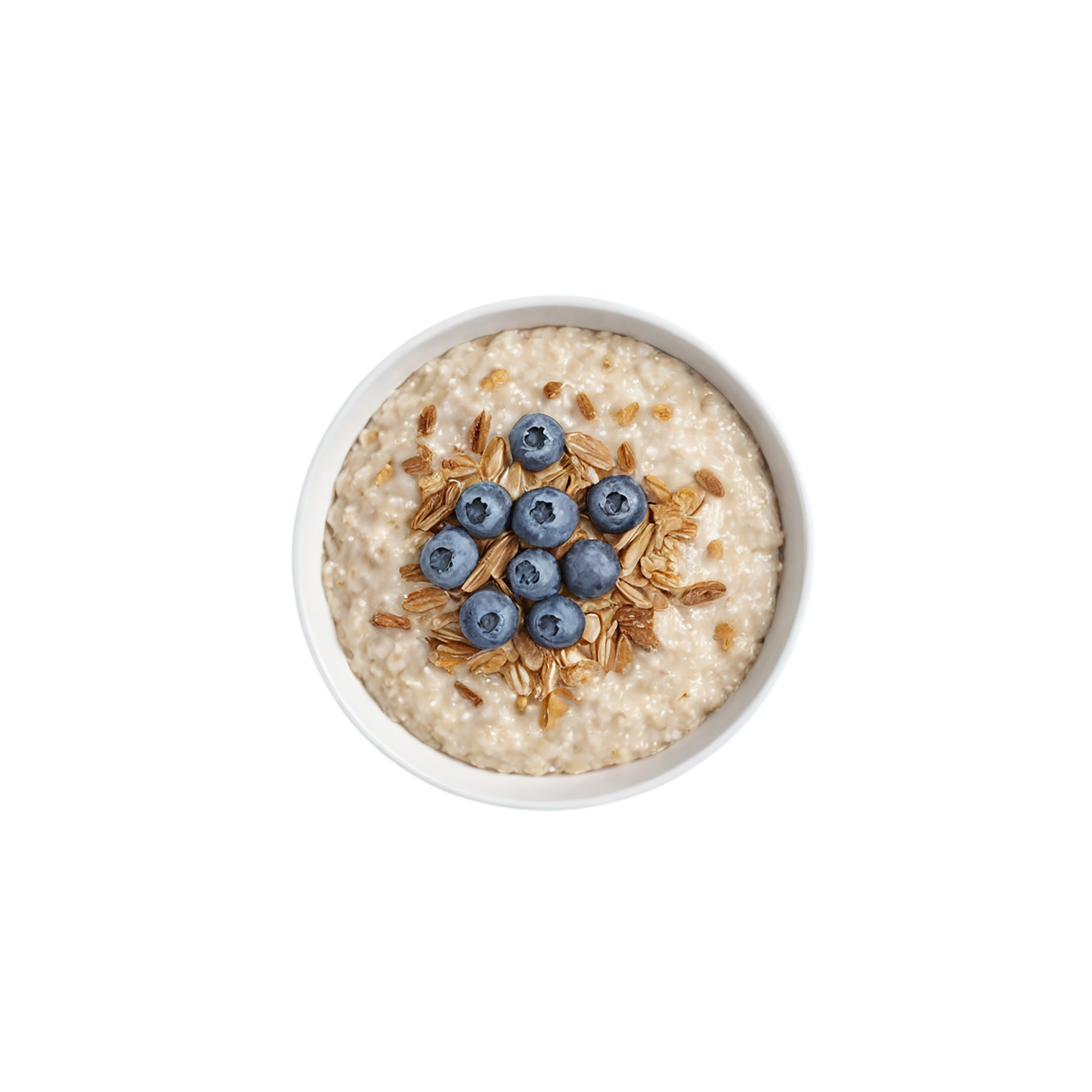 Porridge breakfast foods isolated on transparent background #3593