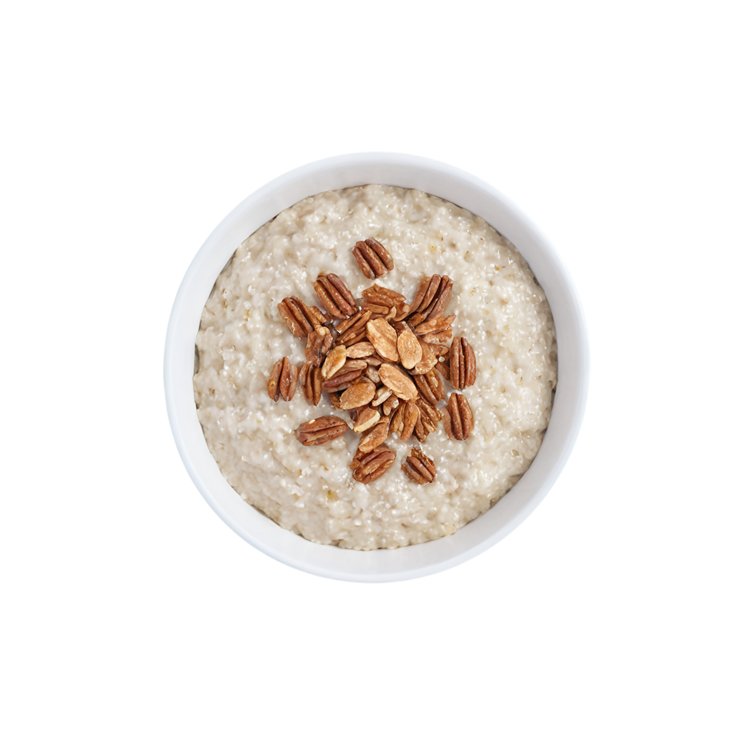 Porridge breakfast foods isolated on transparent background #3594