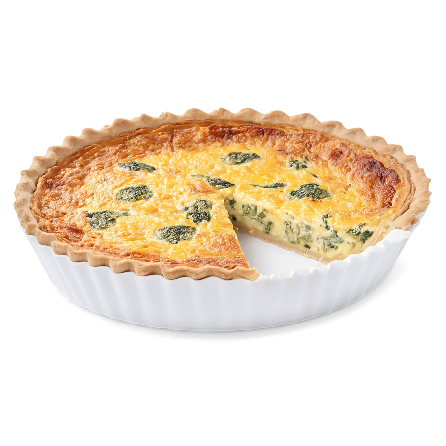 Quiche breakfast foods isolated on transparent background #3604