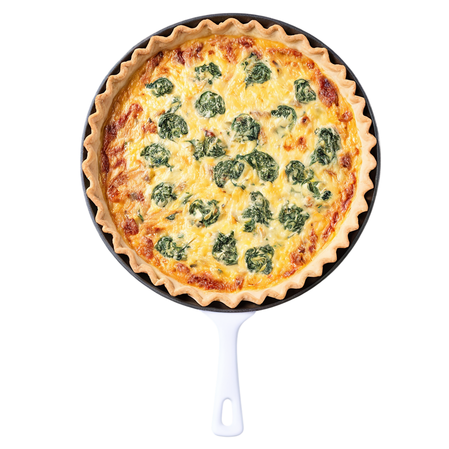 Quiche breakfast foods isolated on transparent background #3625