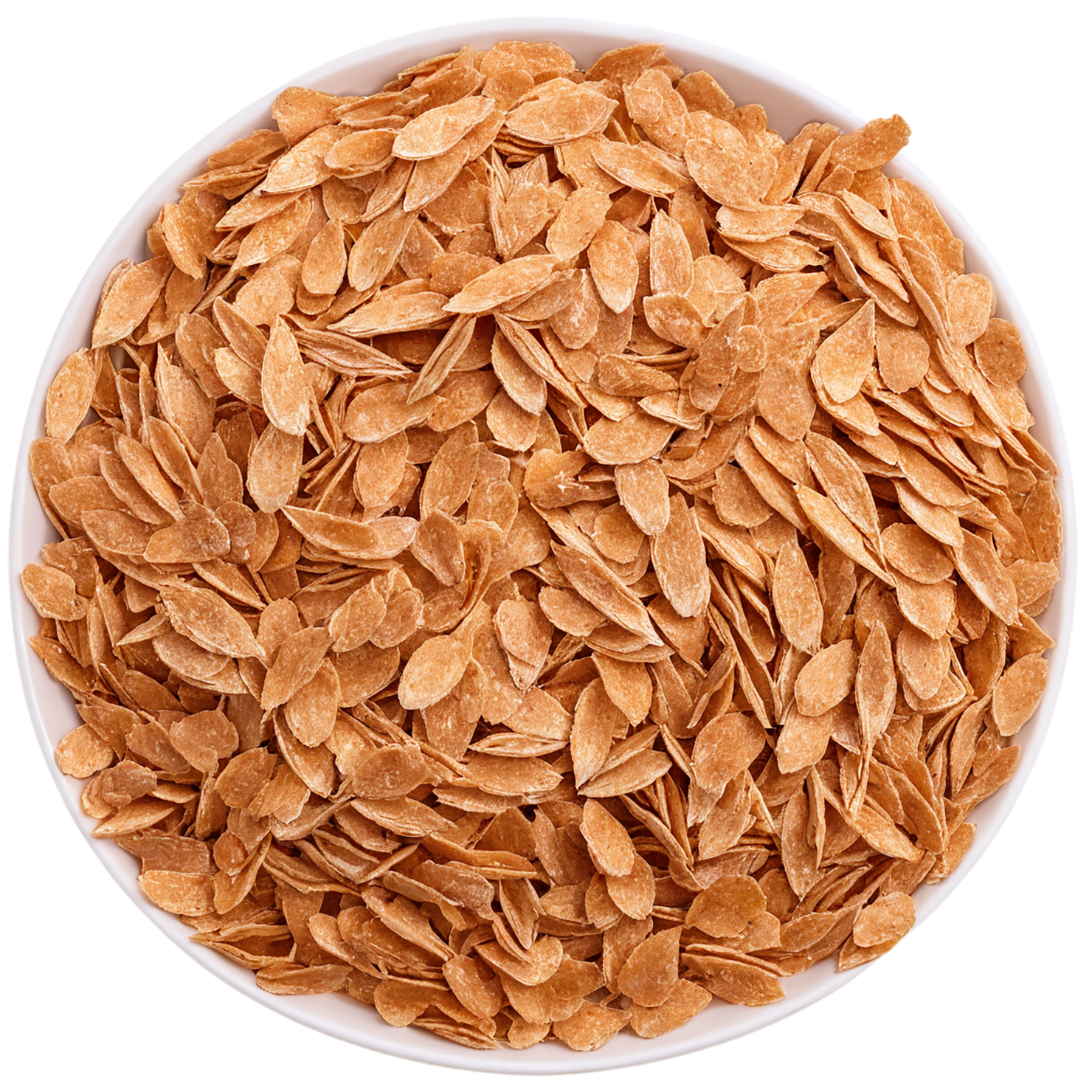 Wheat flakes breakfast foods isolated on transparent background #3684