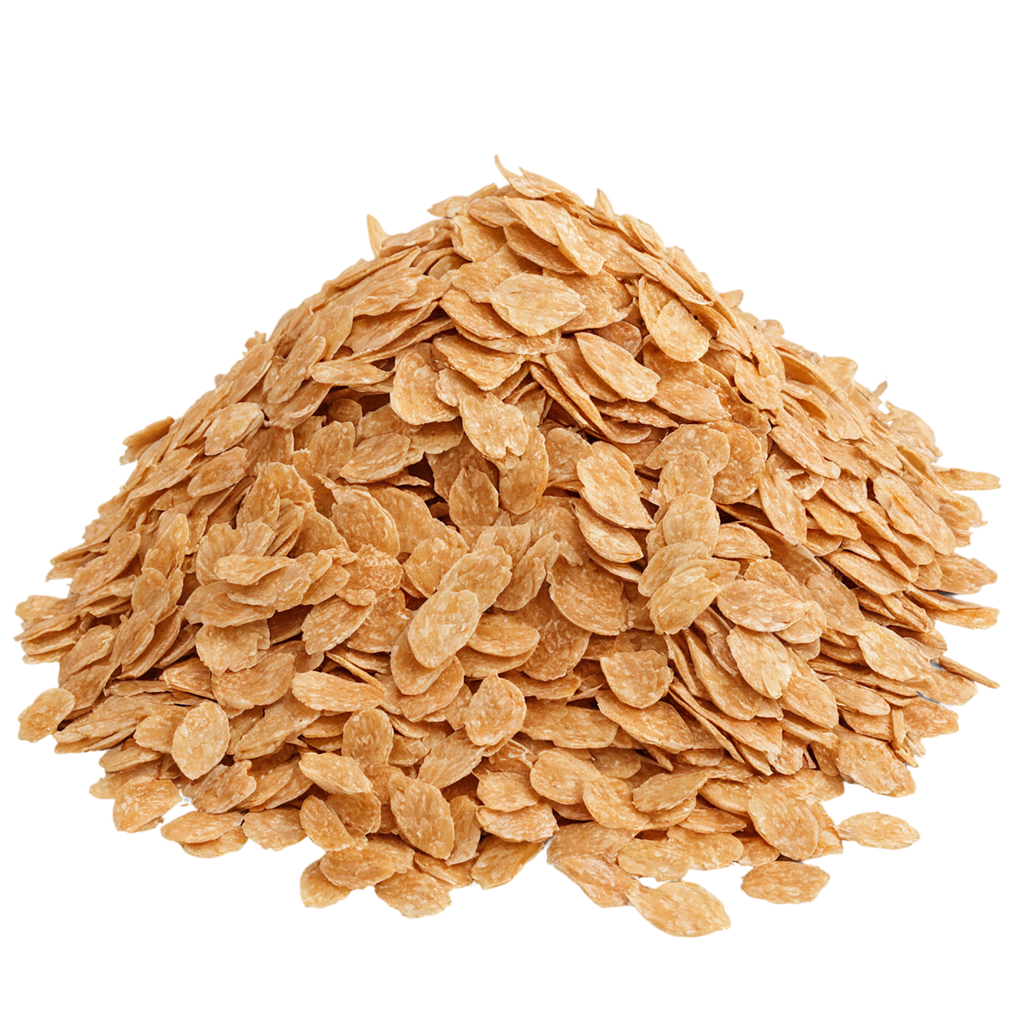 Wheat flakes breakfast foods isolated on transparent background #3689