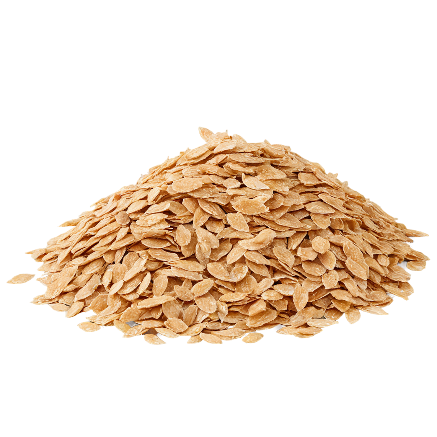 Wheat flakes breakfast foods isolated on transparent background #3703