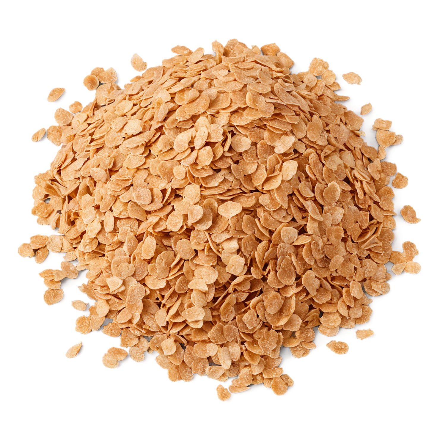 Wheat flakes breakfast foods isolated on transparent background #3704