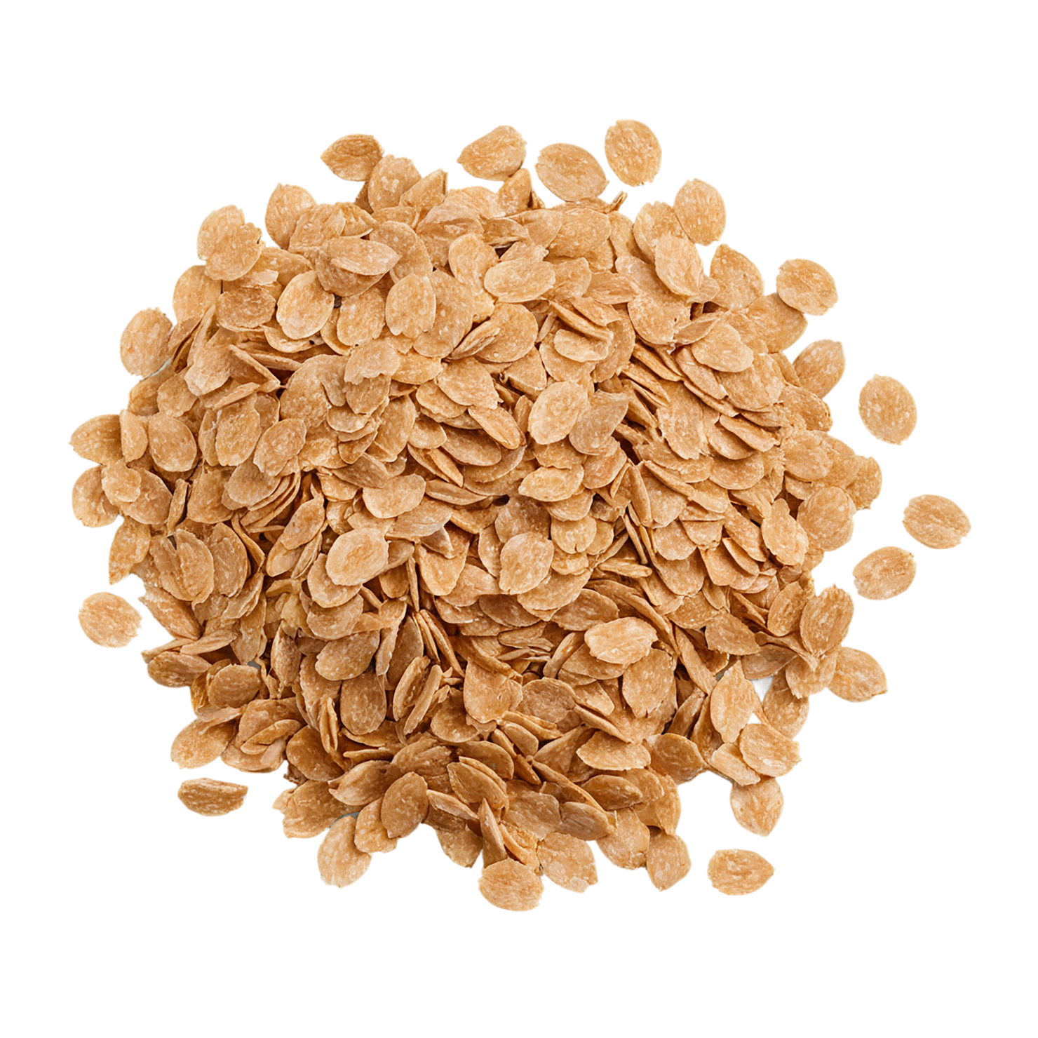 Wheat flakes breakfast foods isolated on transparent background #3708