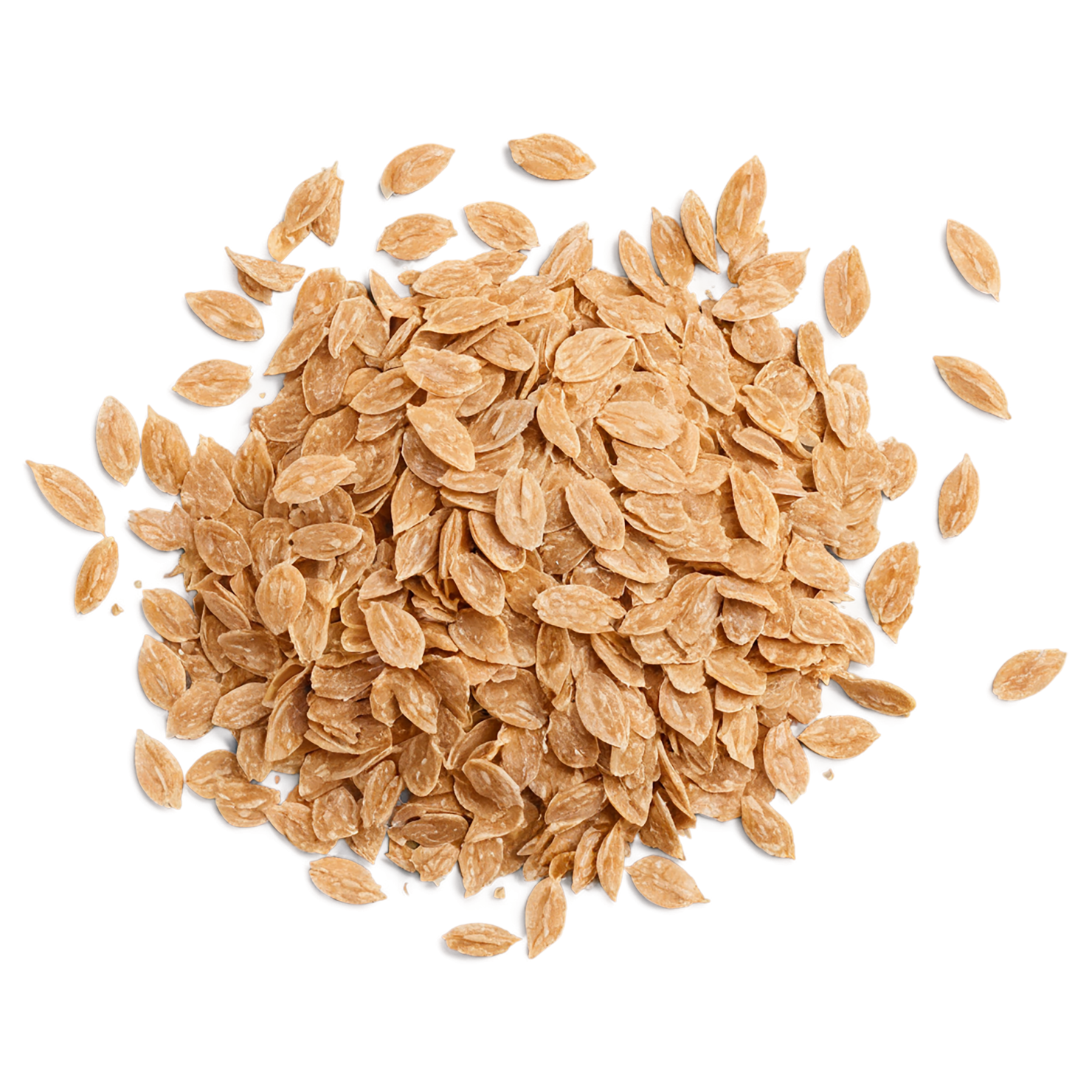 Wheat flakes breakfast foods isolated on transparent background #3710