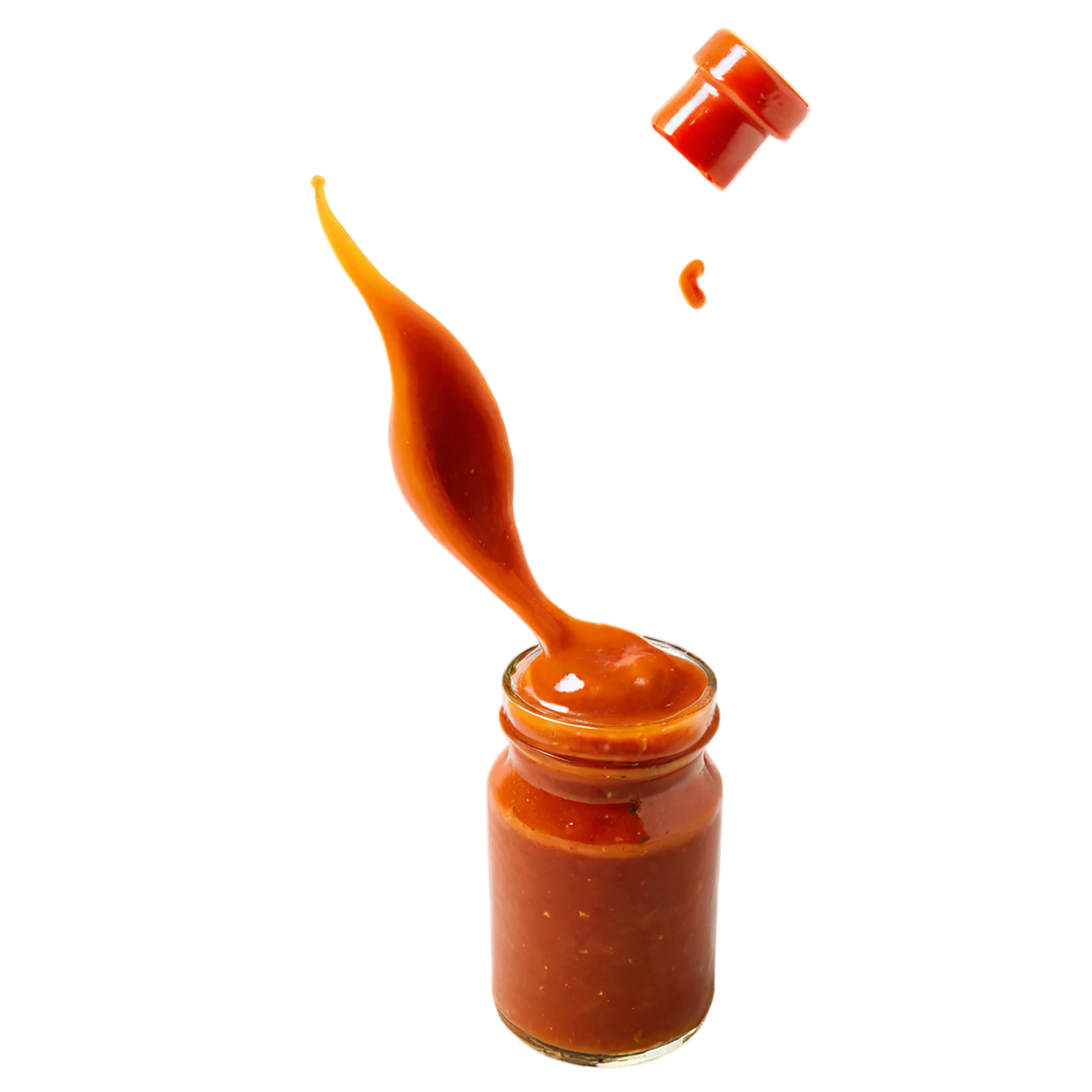 Hot sauce isolated on transparent background #3759