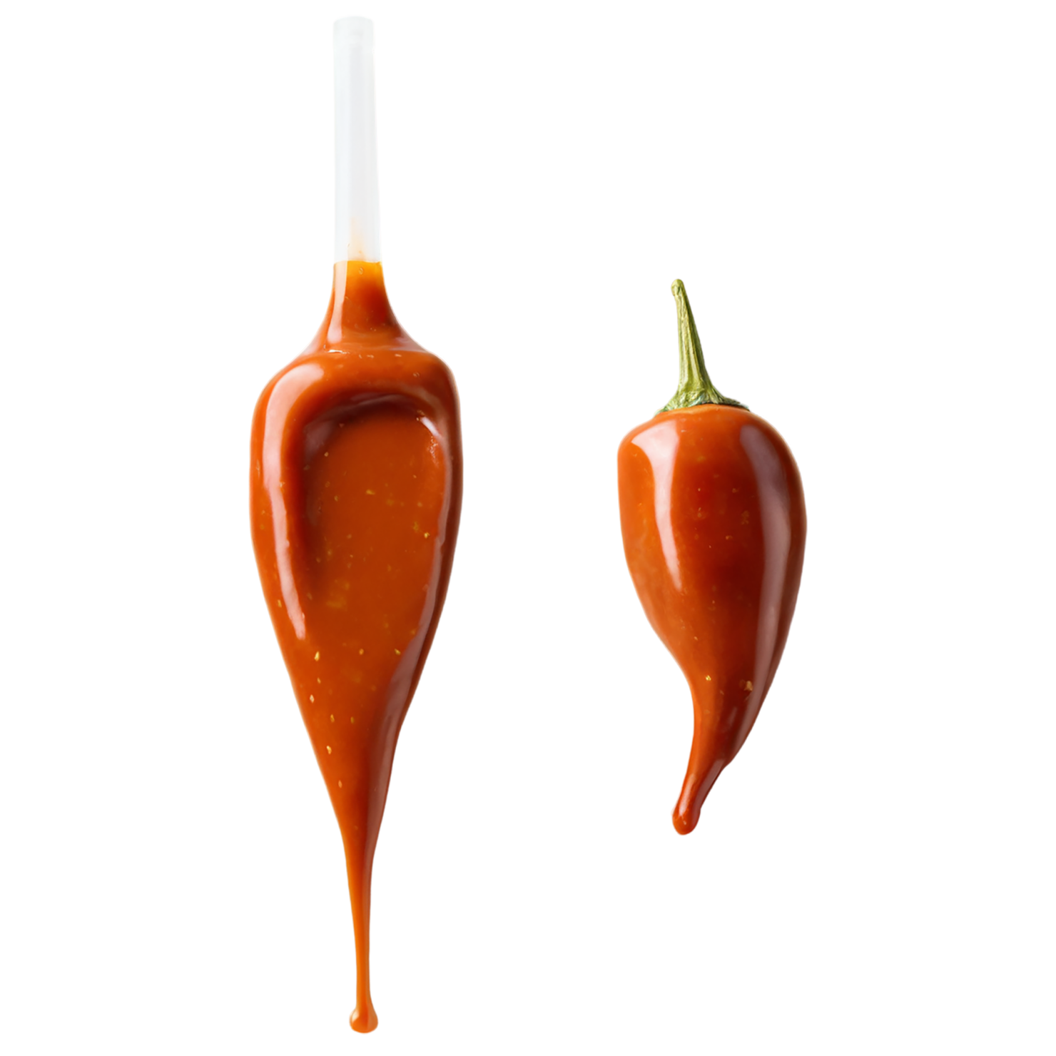 Hot sauce isolated on transparent background #3765