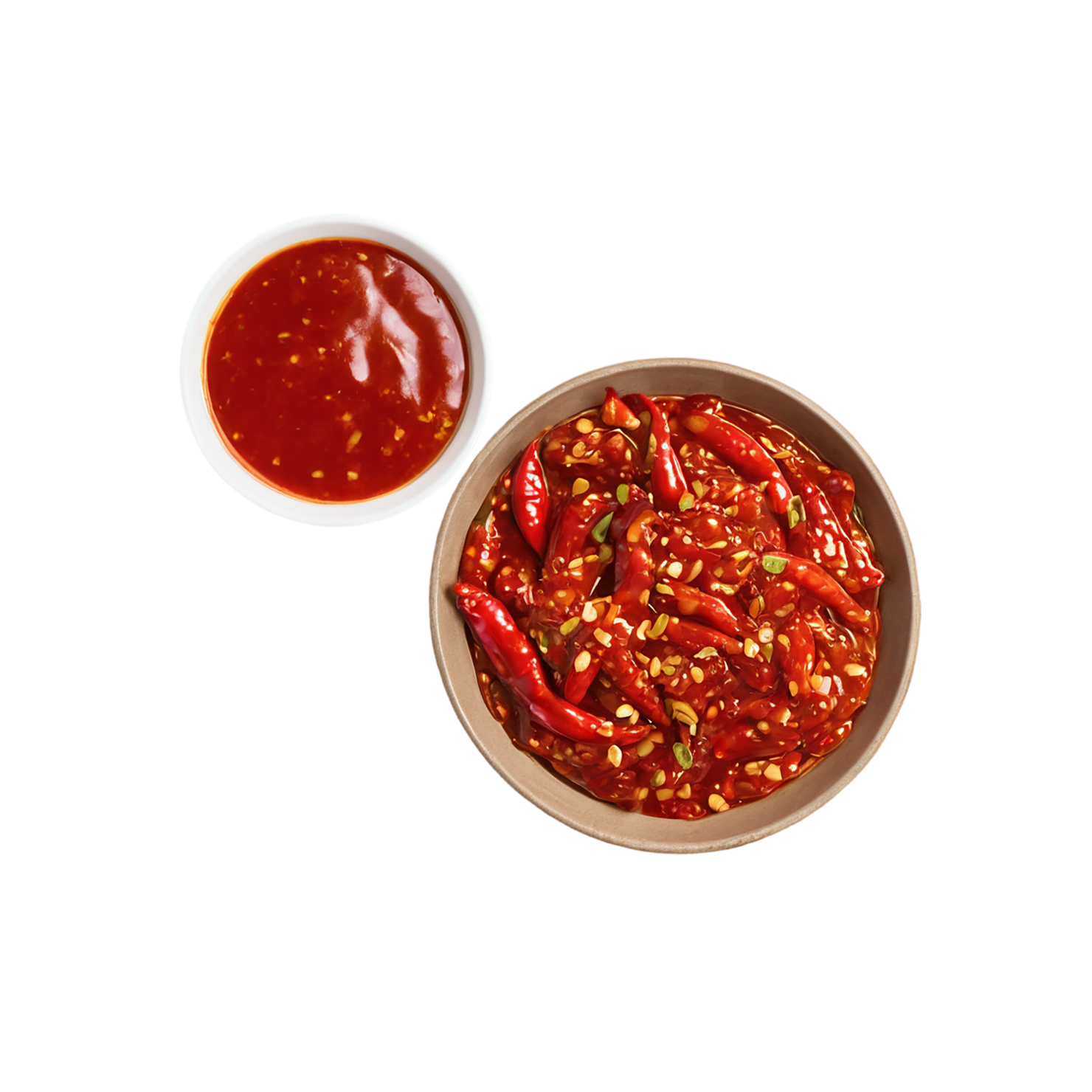 Sweet chili sauce isolated on transparent background #3790