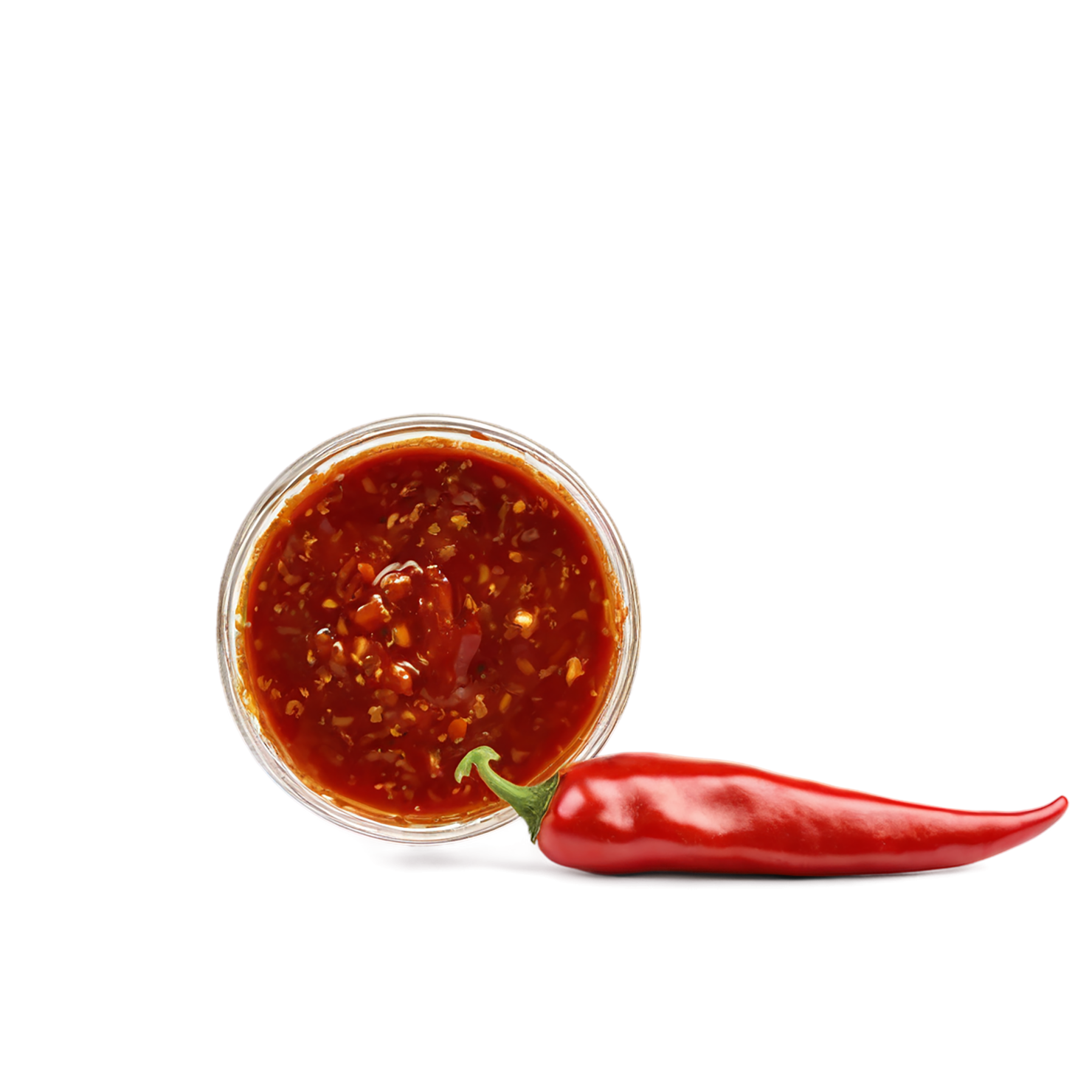 Sweet chili sauce isolated on transparent background #3791