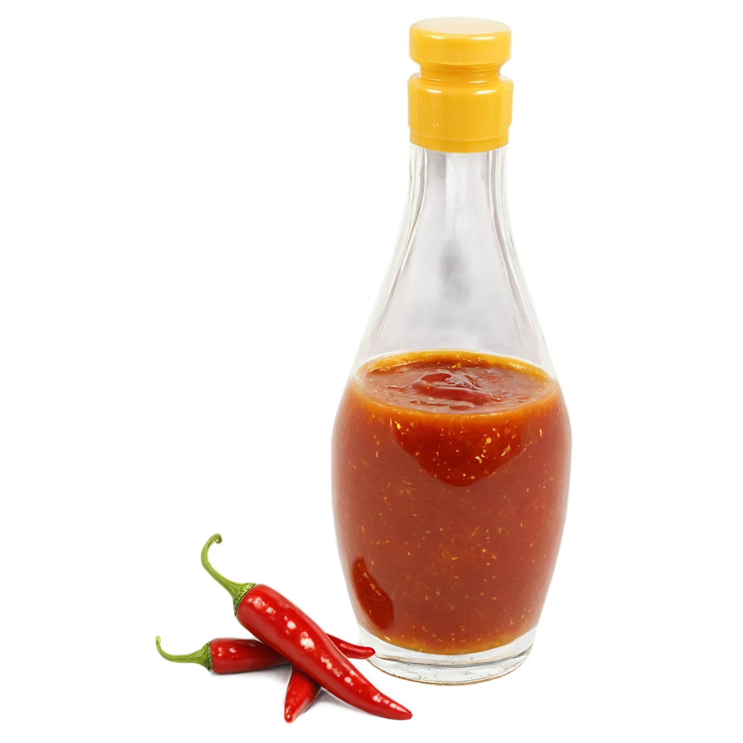 Sweet chili sauce isolated on transparent background #3794