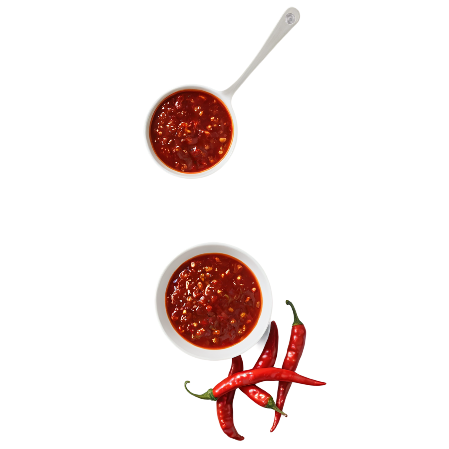 Sweet chili sauce isolated on transparent background #3796