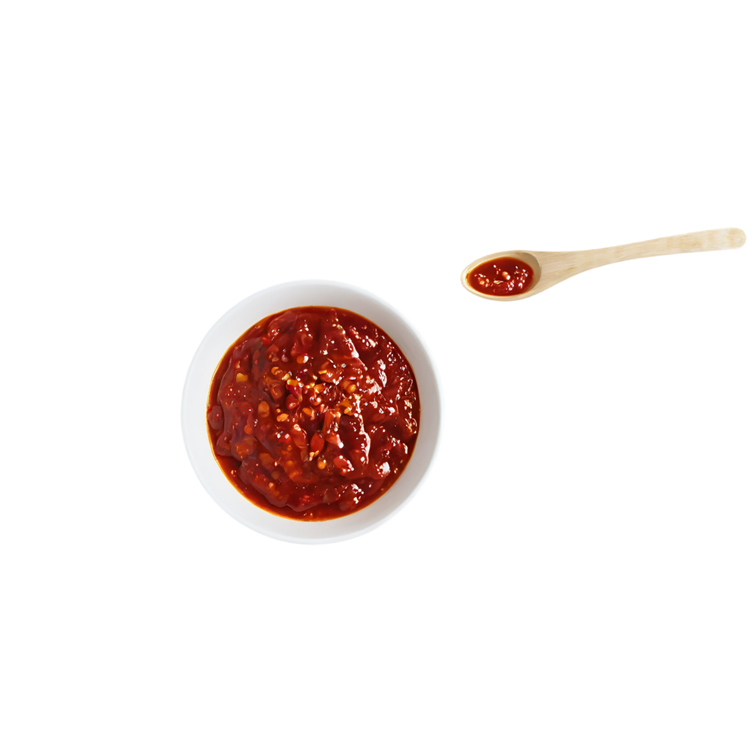 Sweet chili sauce isolated on transparent background #3801