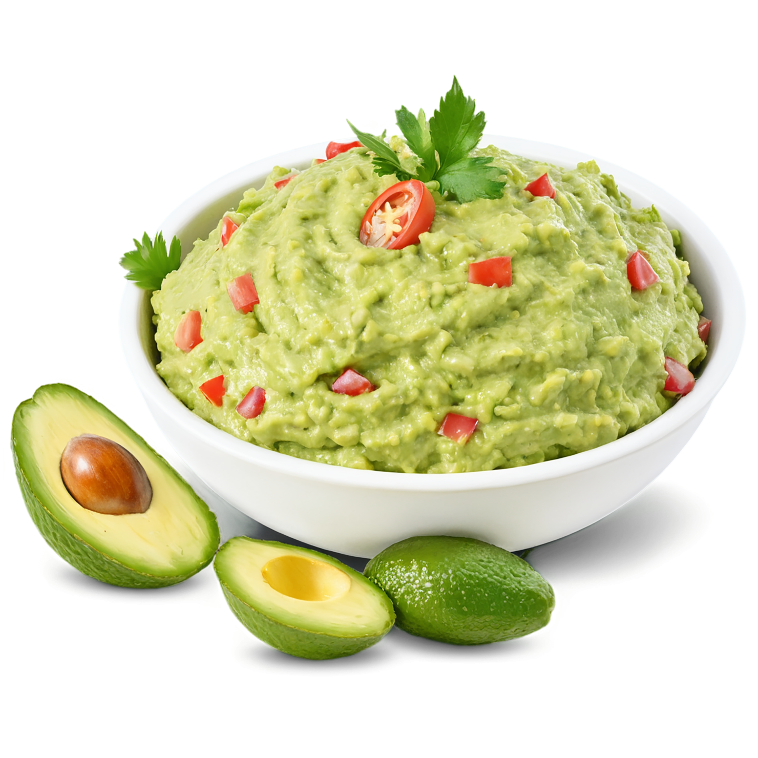 Guacamole isolated on transparent background #3834