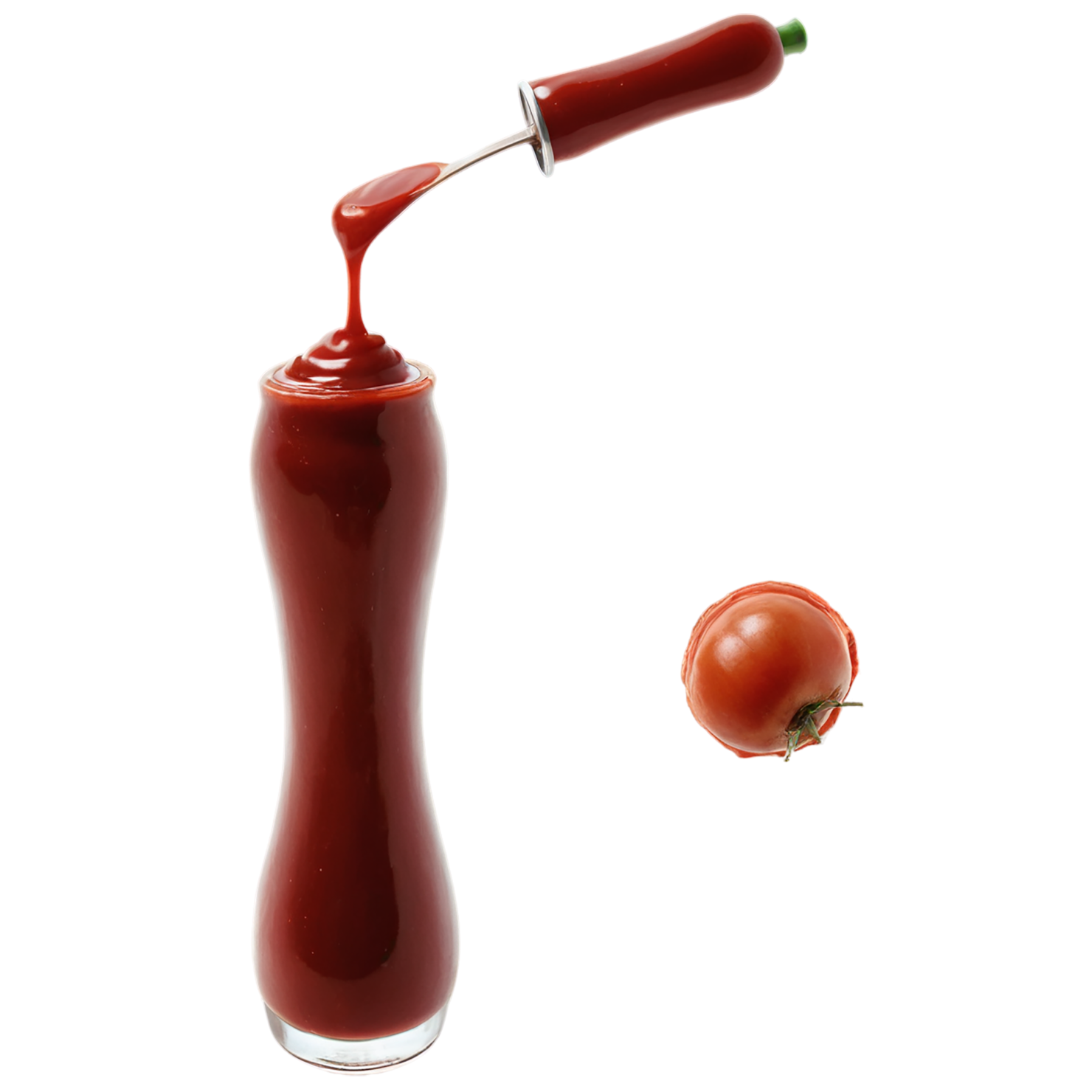 Ketchup isolated on transparent background #3884