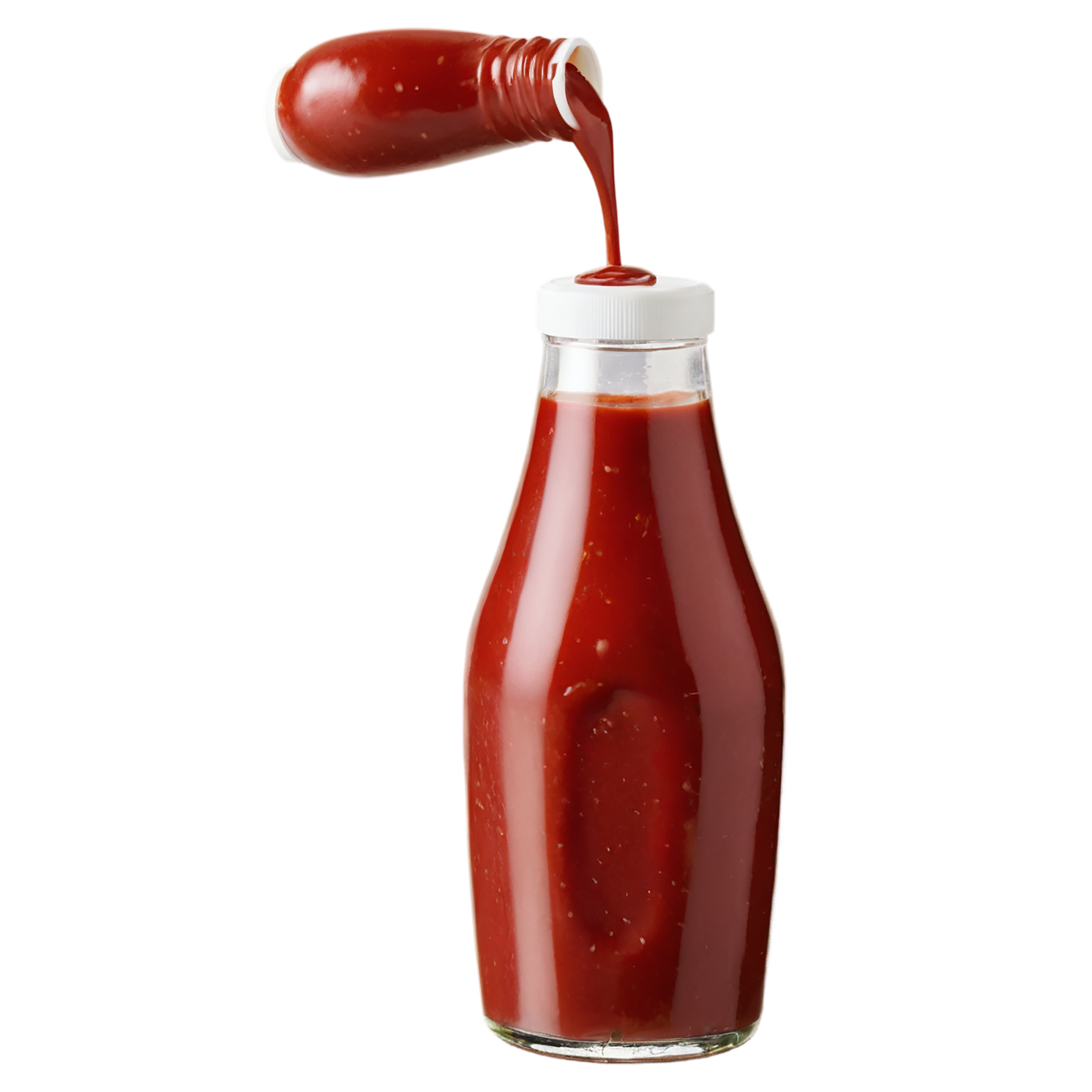 Ketchup isolated on transparent background #3885
