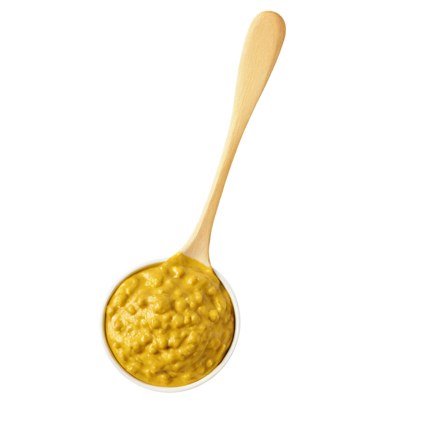 Mustard sauce isolated on transparent background #3918