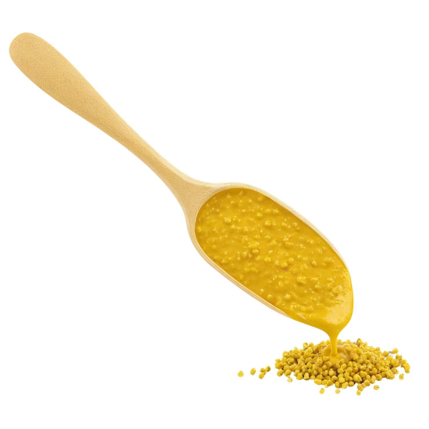 Mustard sauce isolated on transparent background #3921