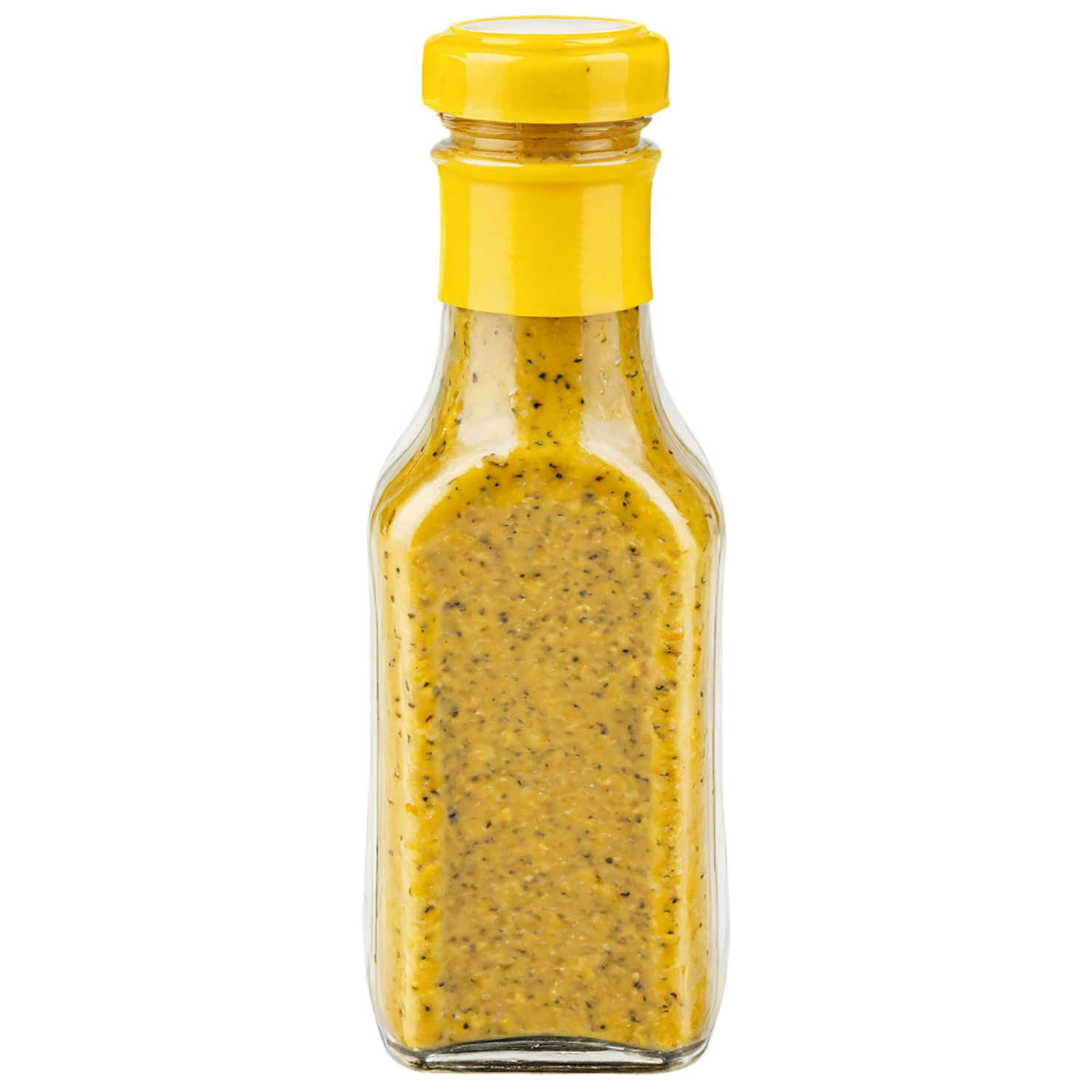 Mustard sauce isolated on transparent background #3922