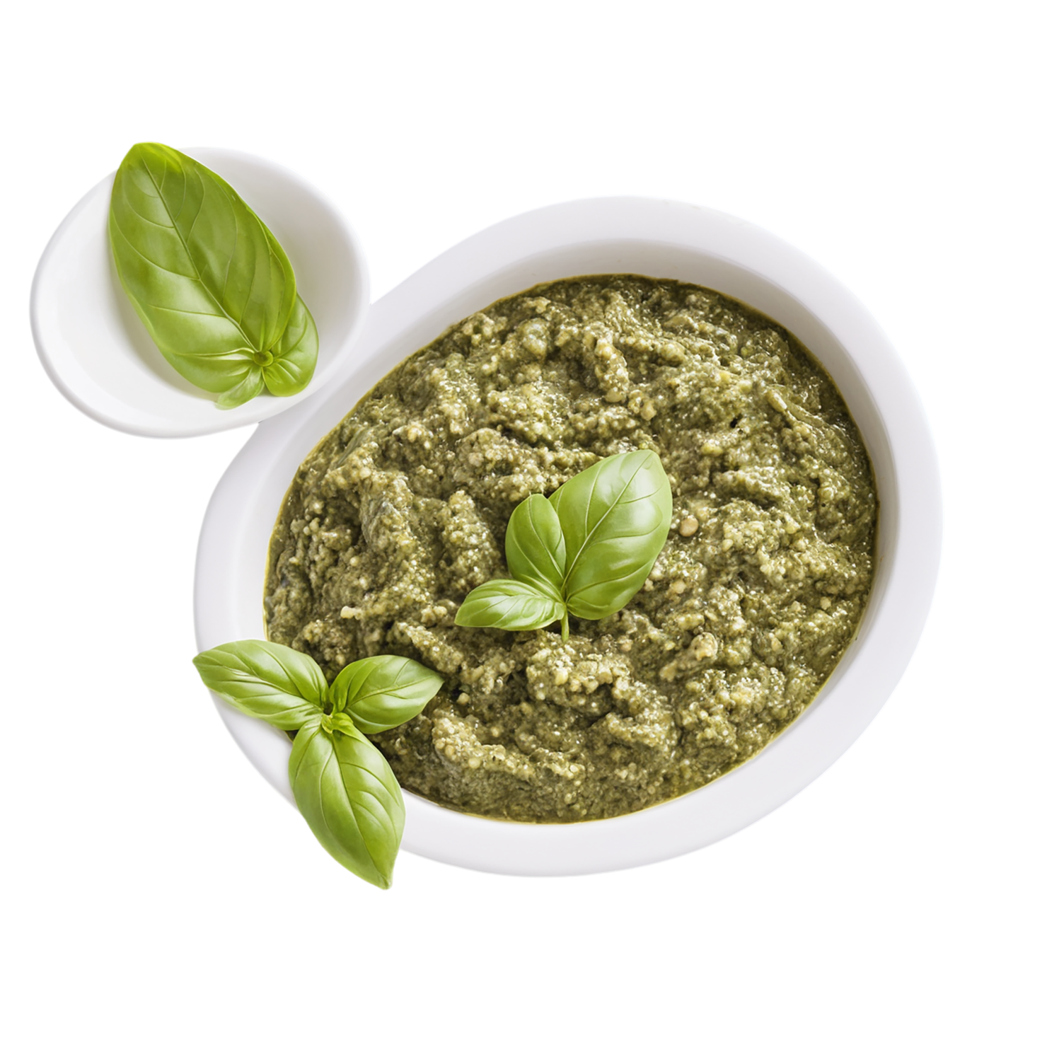 Pesto sauce isolated on transparent background #3931