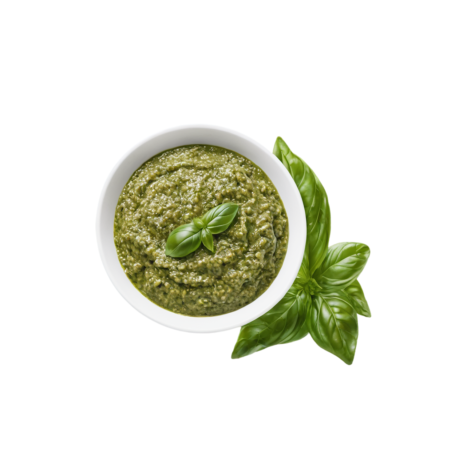 Pesto sauce isolated on transparent background #3934