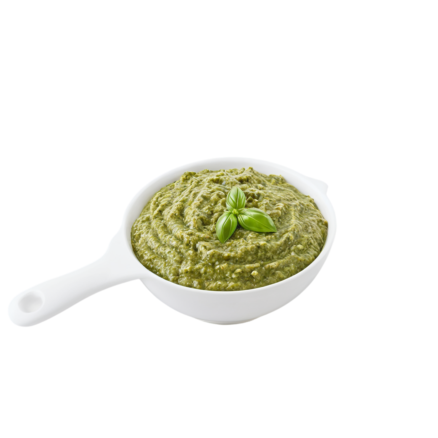 Pesto sauce isolated on transparent background #3941