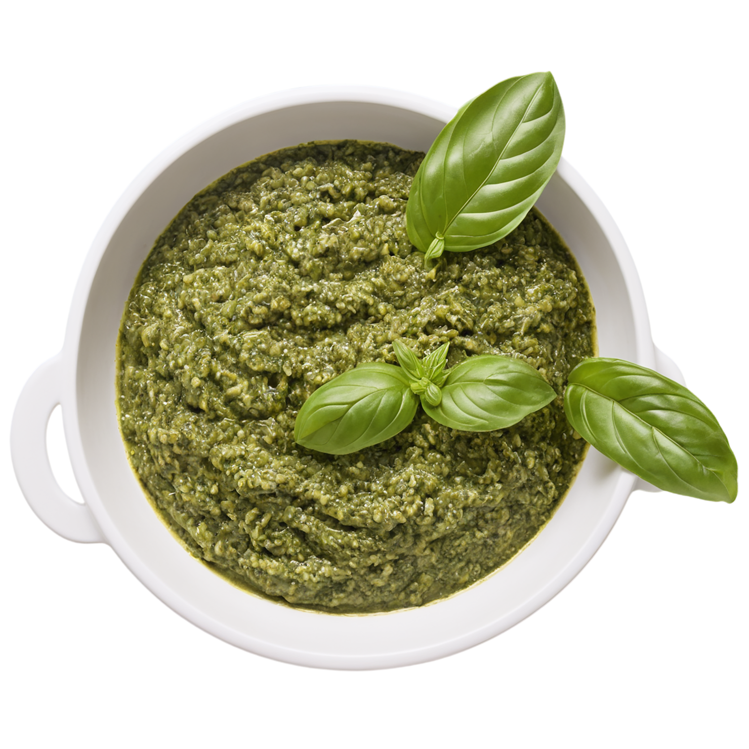 Pesto sauce isolated on transparent background #3944