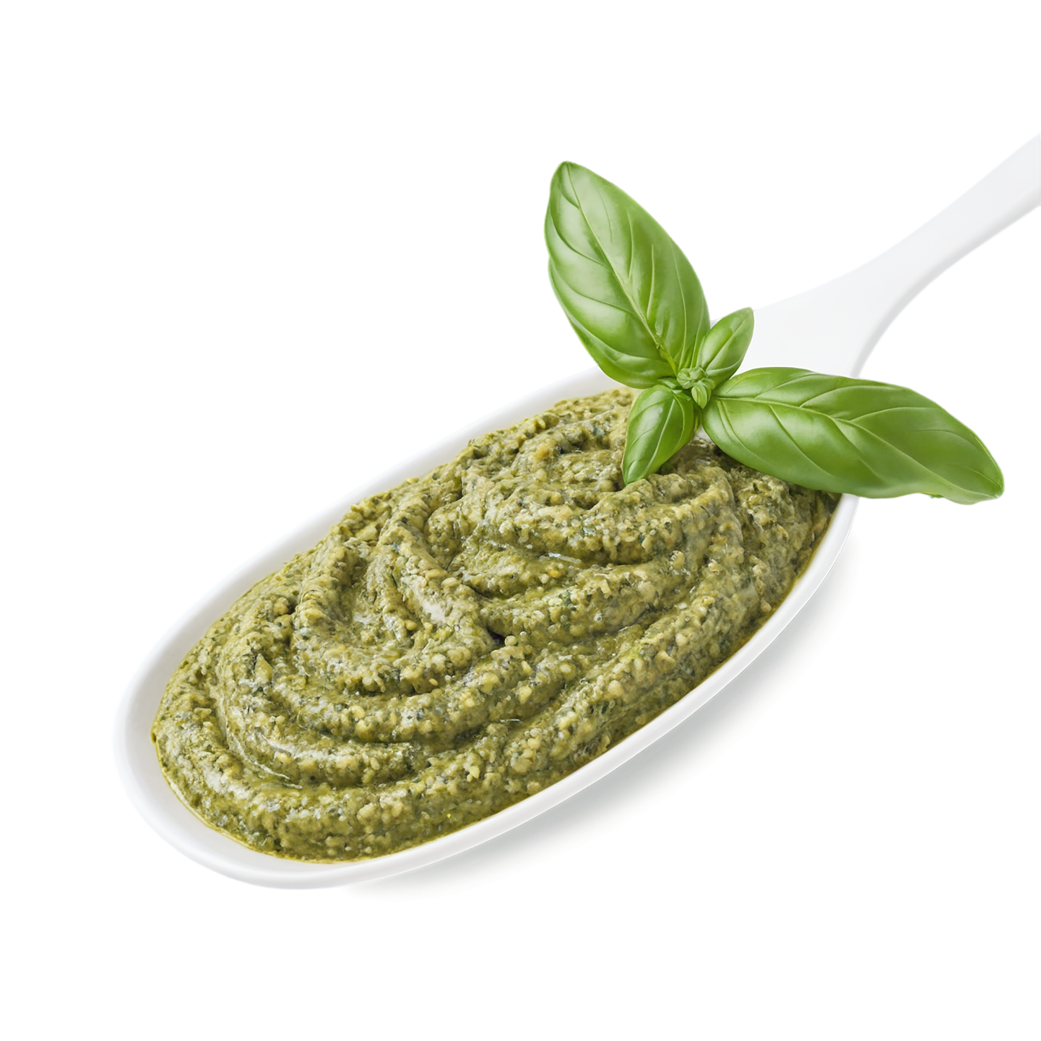 Pesto sauce isolated on transparent background #3950