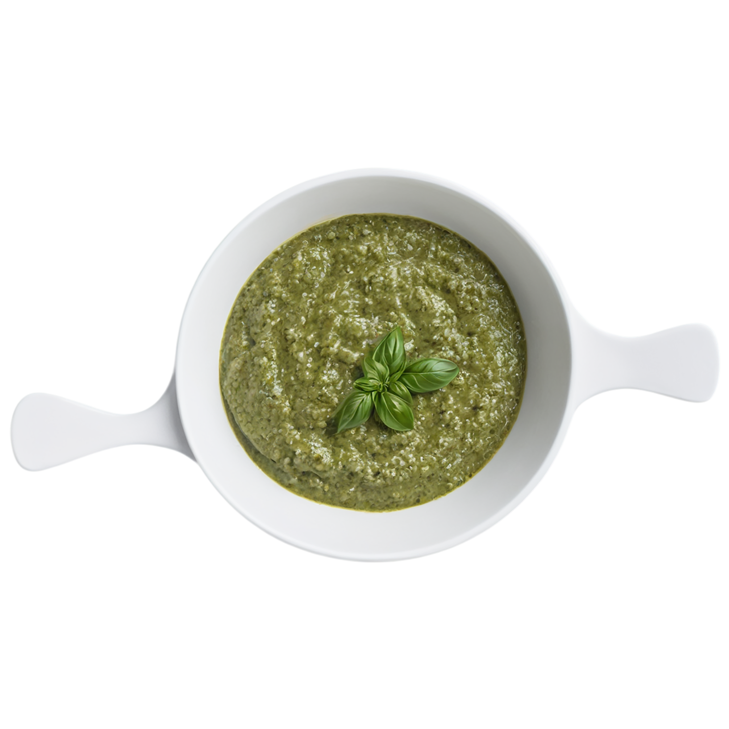 Pesto sauce isolated on transparent background #3957