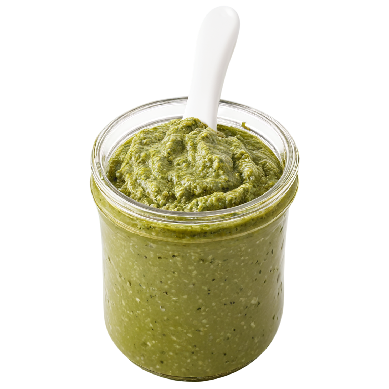 Pesto sauce isolated on transparent background #3959