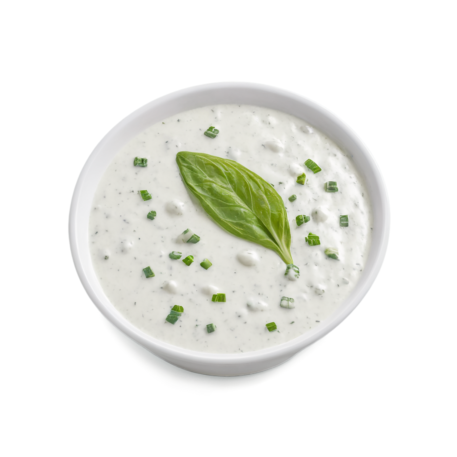 Ranch dressing isolated on transparent background #3961