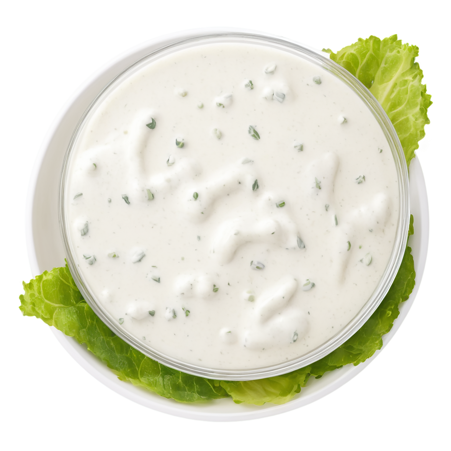 Ranch dressing isolated on transparent background #3963