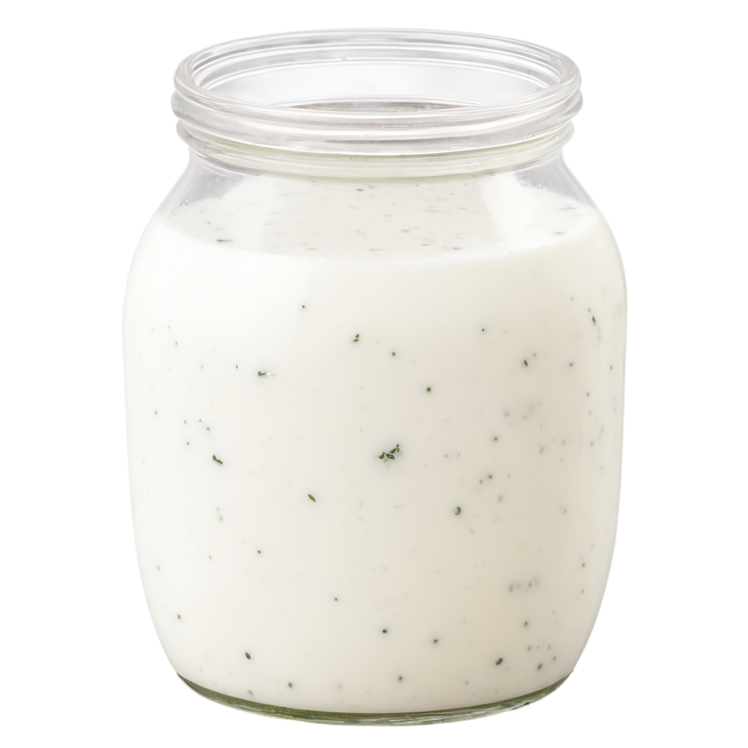 Ranch dressing isolated on transparent background #3964