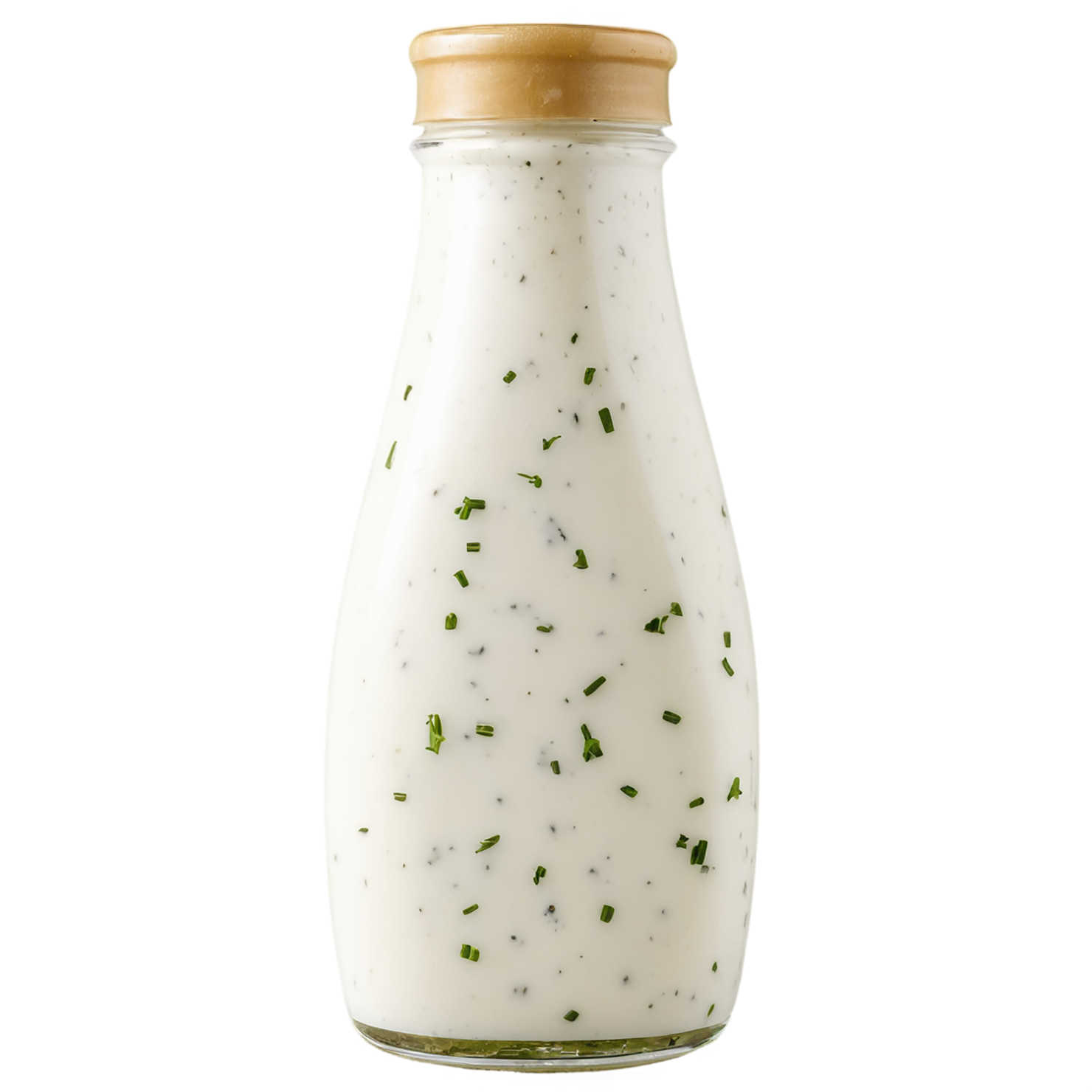 Ranch dressing isolated on transparent background #3965