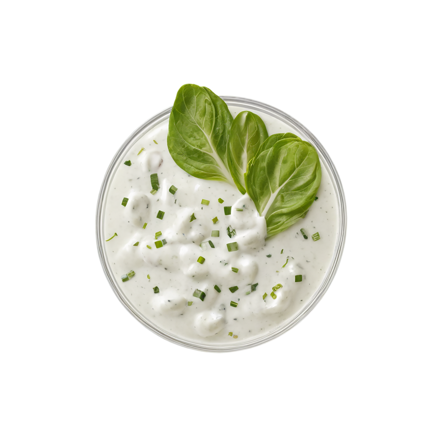 Ranch dressing isolated on transparent background #3967