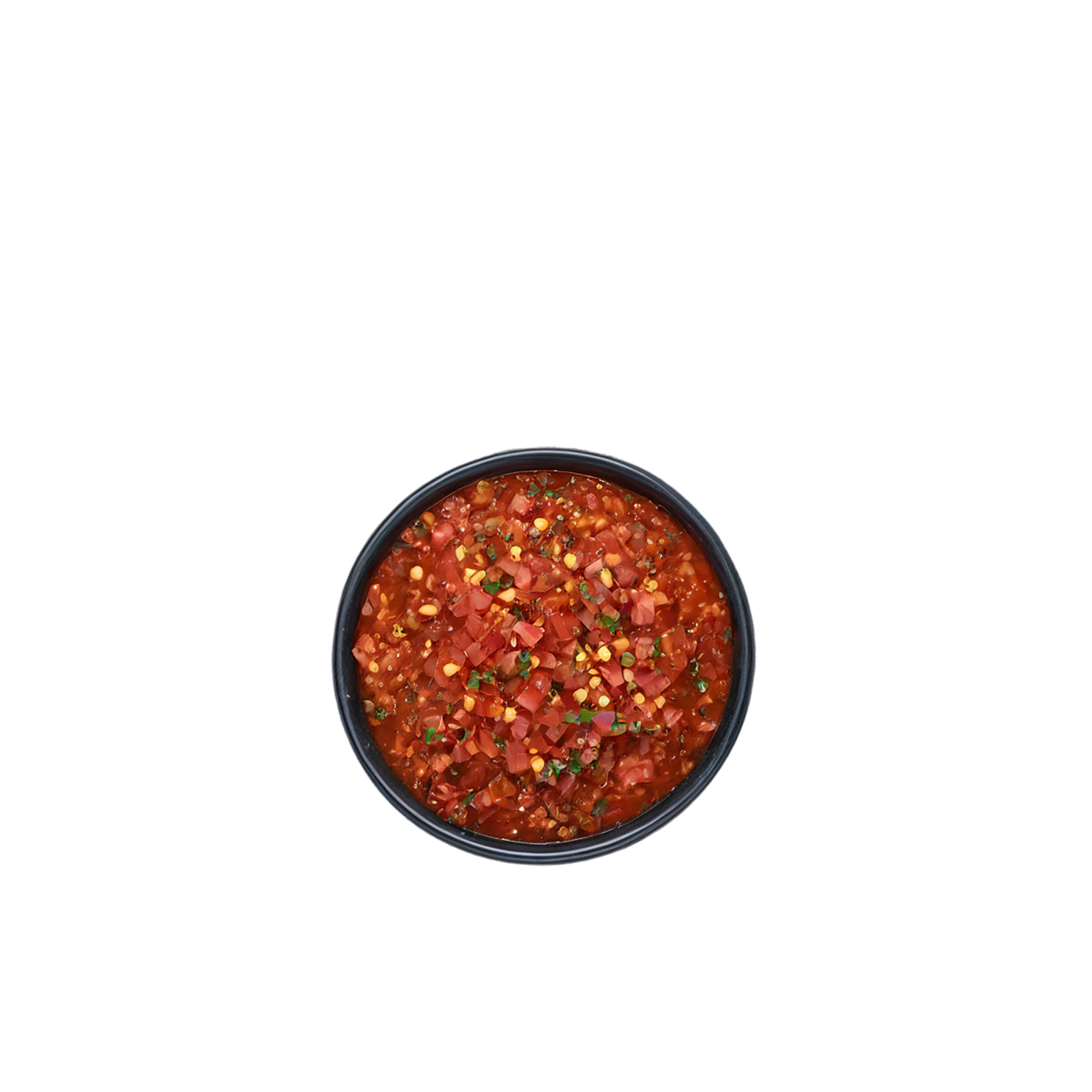 Salsa isolated on transparent background #3989