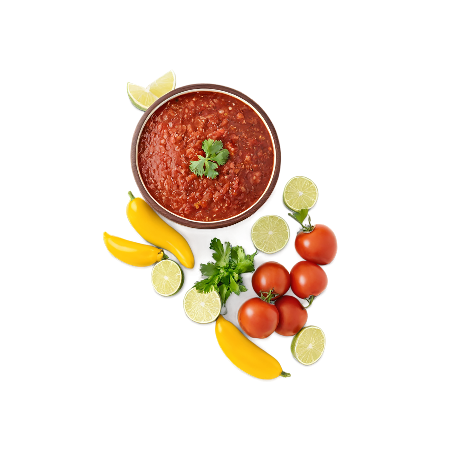 Salsa isolated on transparent background #4000