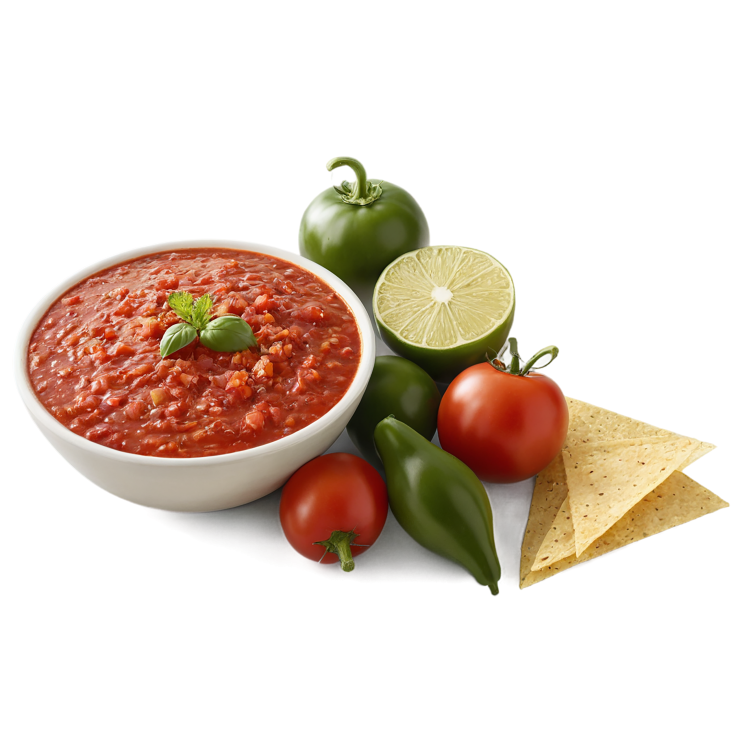 Salsa isolated on transparent background #4003