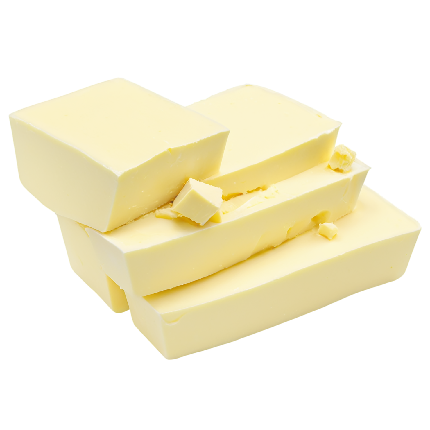 Butter dairy products isolated on transparent background #4087